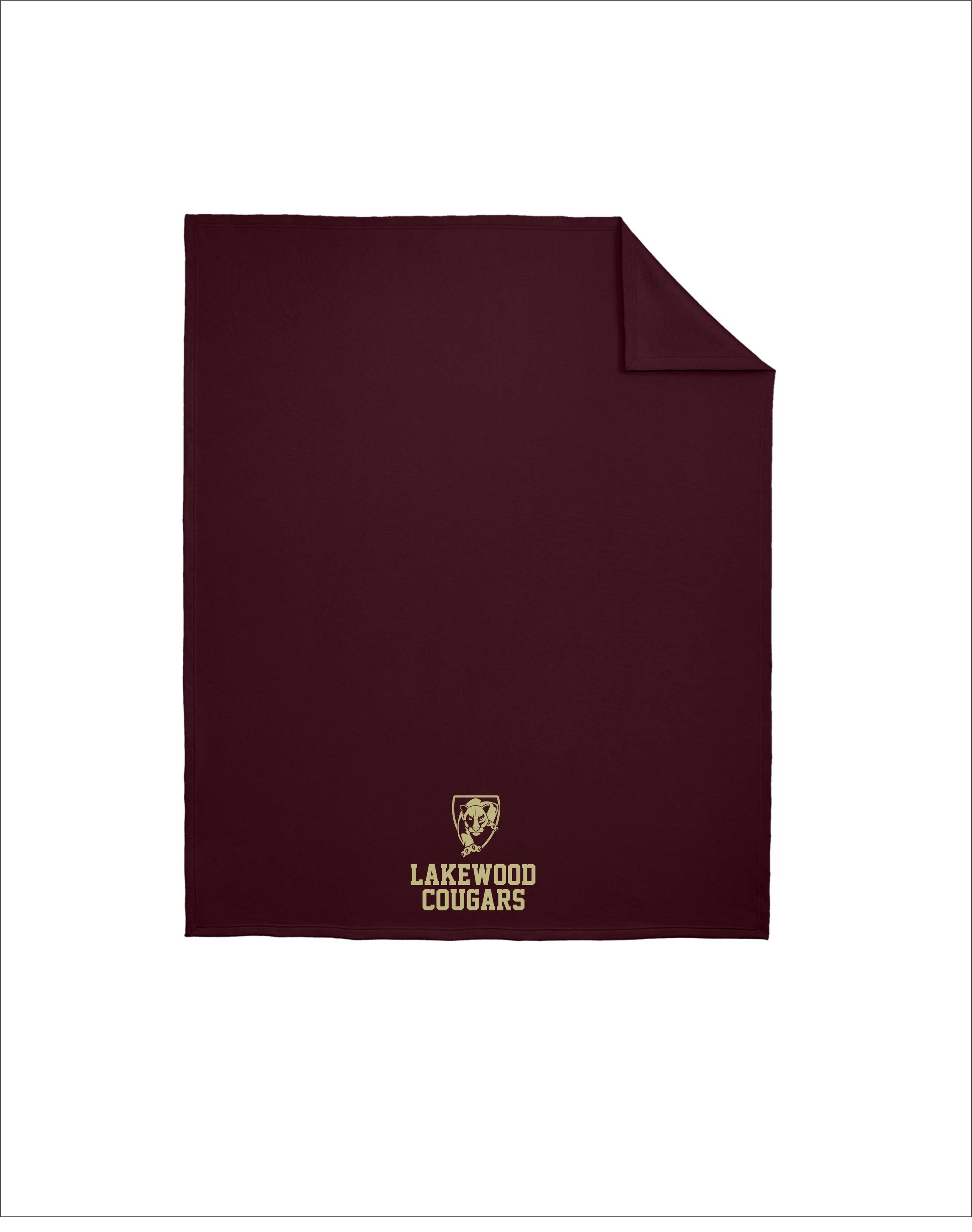 Lakewood Cougars Core Fleece Sweatshirt Blanket BP78
