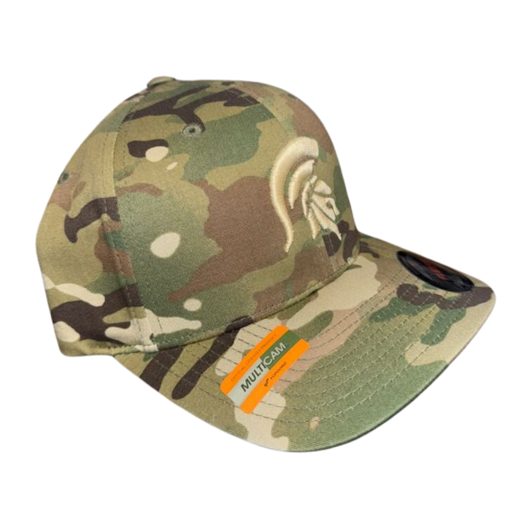 Spartans Basketball C865 Multicam Embroidered Flexfit