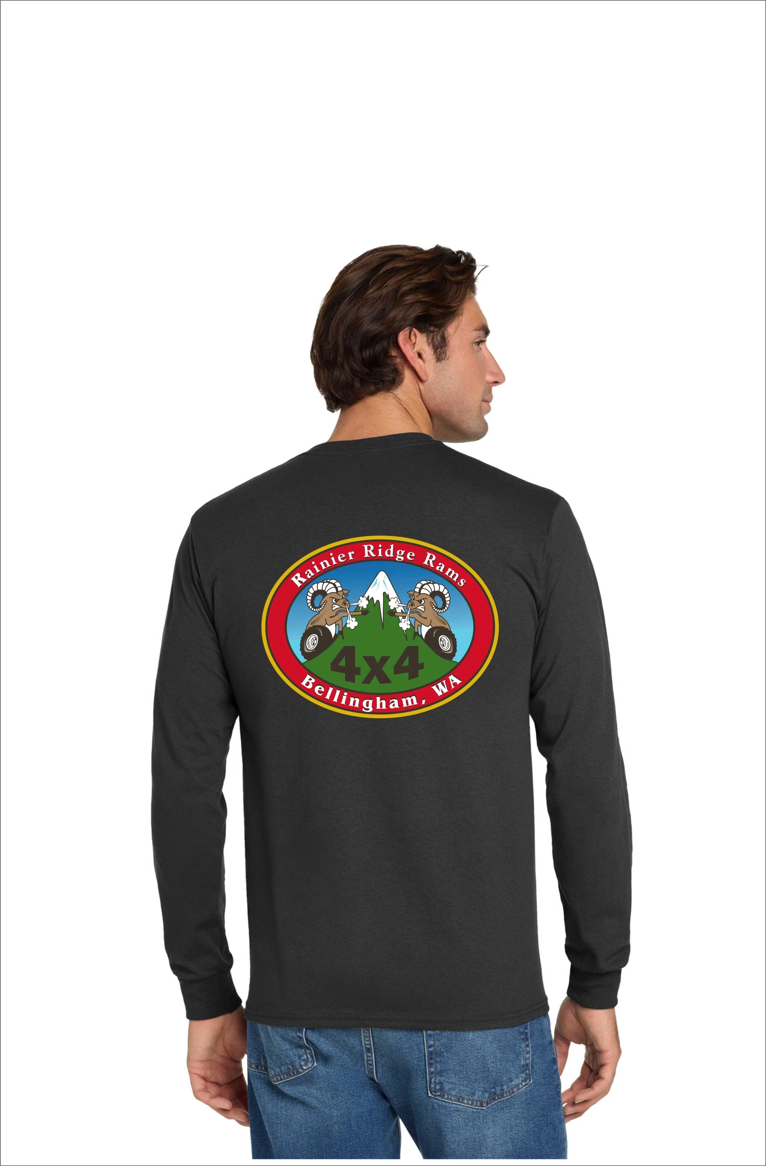 Rainier Ridge Rams Jerzees Long Sleeve 29LS