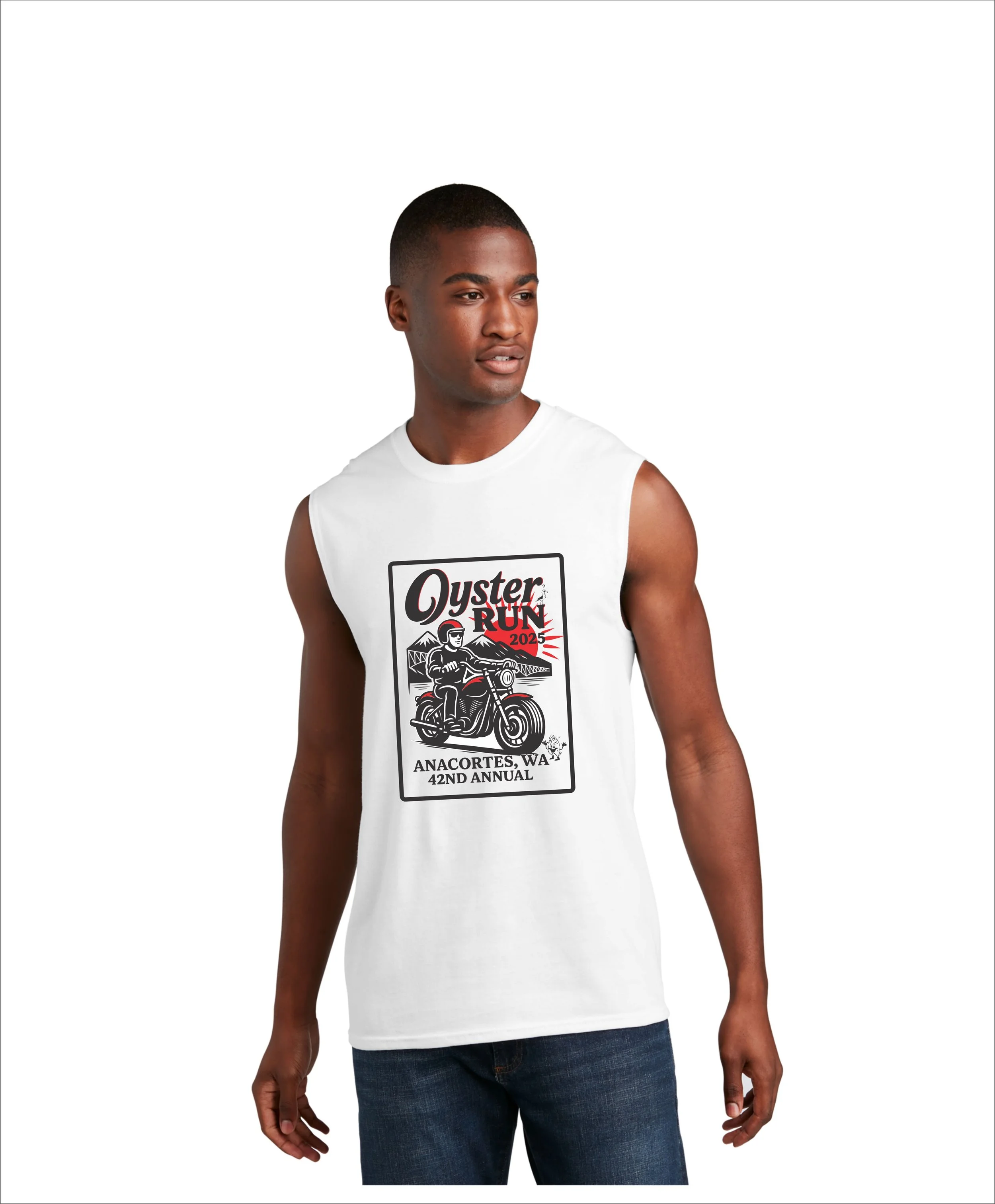 2025 Oyster Run Sleeveless Shirt PC54SL