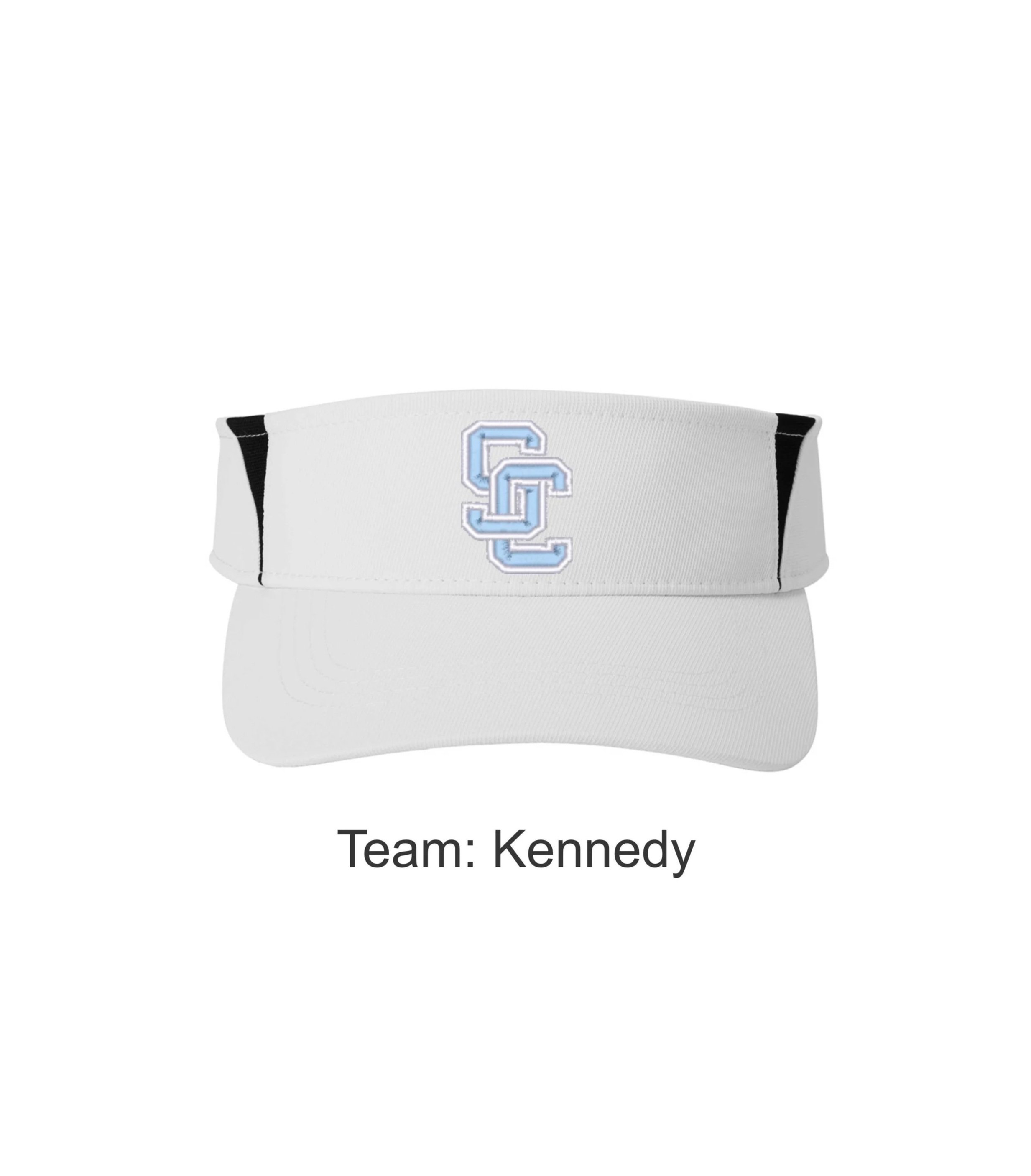 SCLL Sport-Tek Dry Zone Colorblock Visor STC13