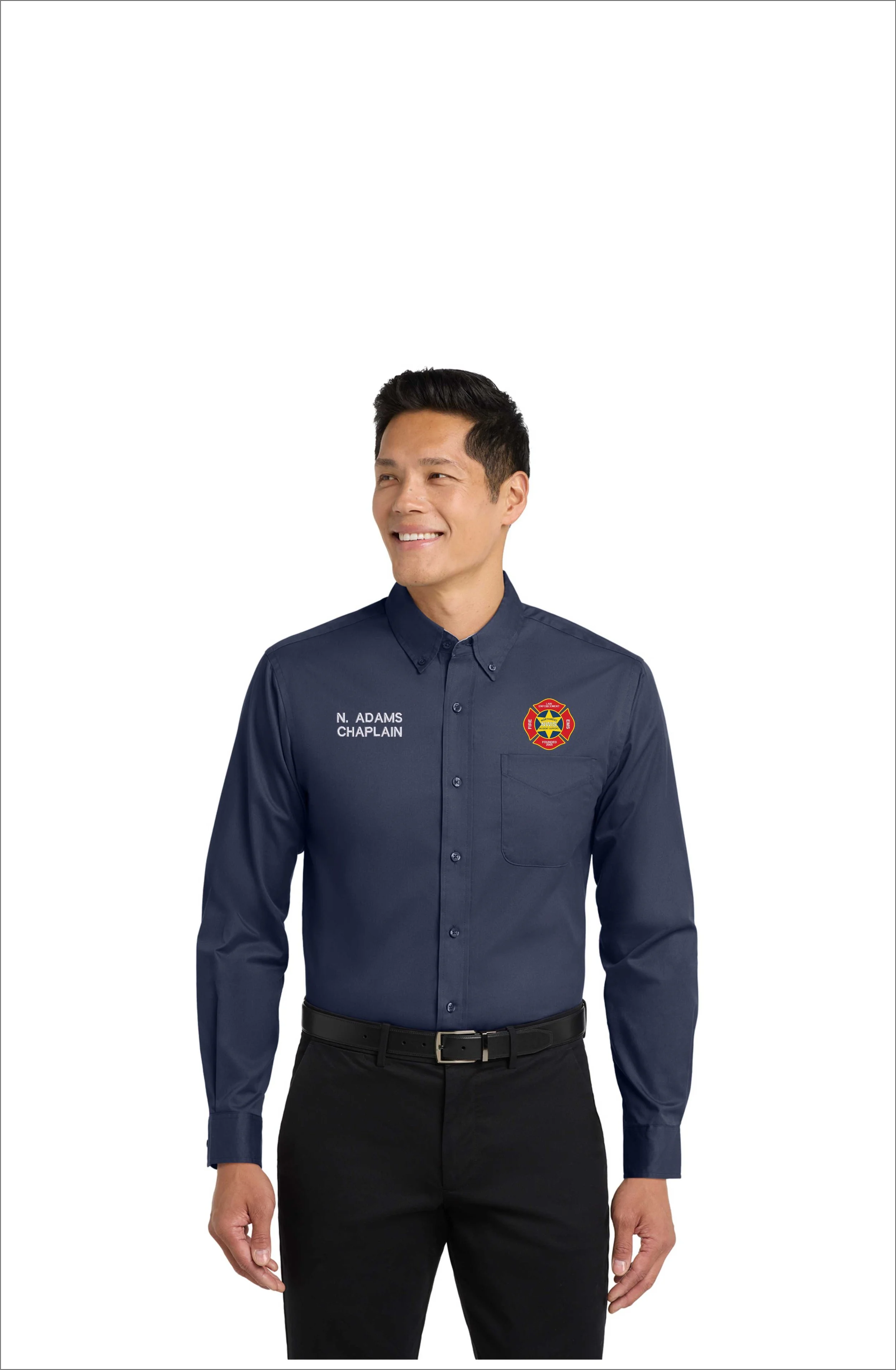 NWIS Port Authority® Long Sleeve Easy Care Shirt S608