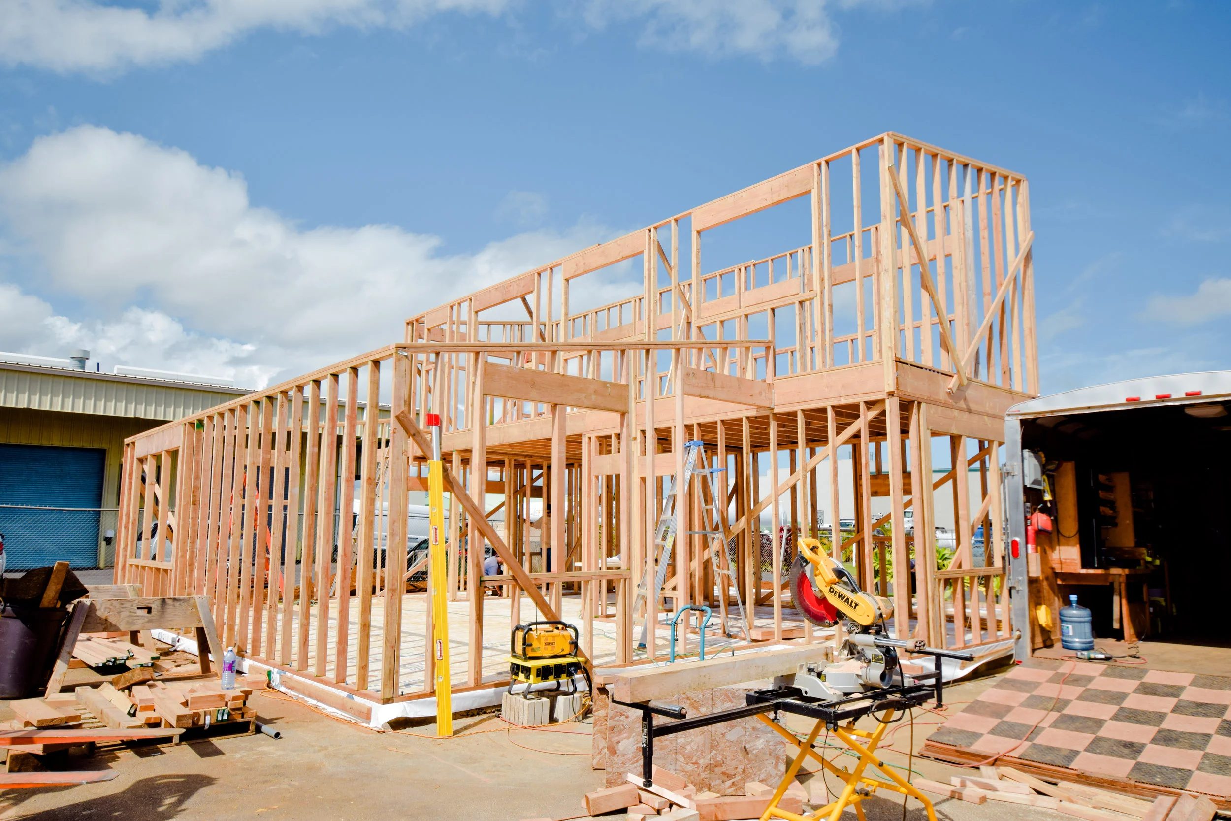 CR Design + Construction | Storefront — In Progress