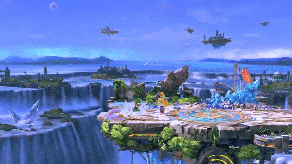 Isabelle’s down special (B + hold down on the left stick).