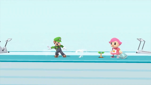 Villager’s down special (B + hold down on the left stick).