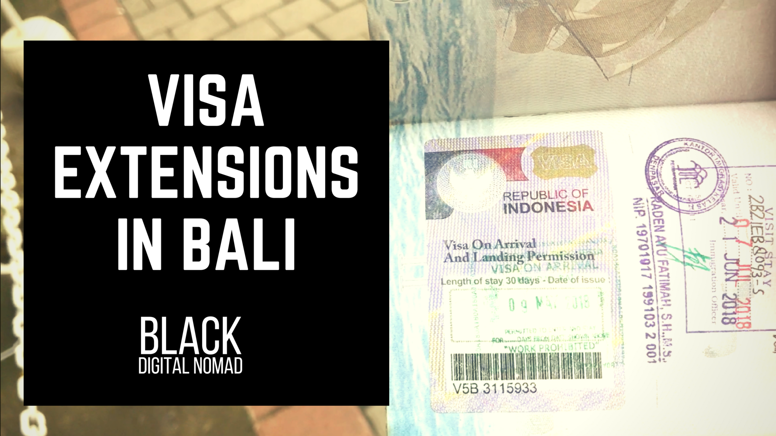 How-To: Extend a 30-day Visa in Indonesia