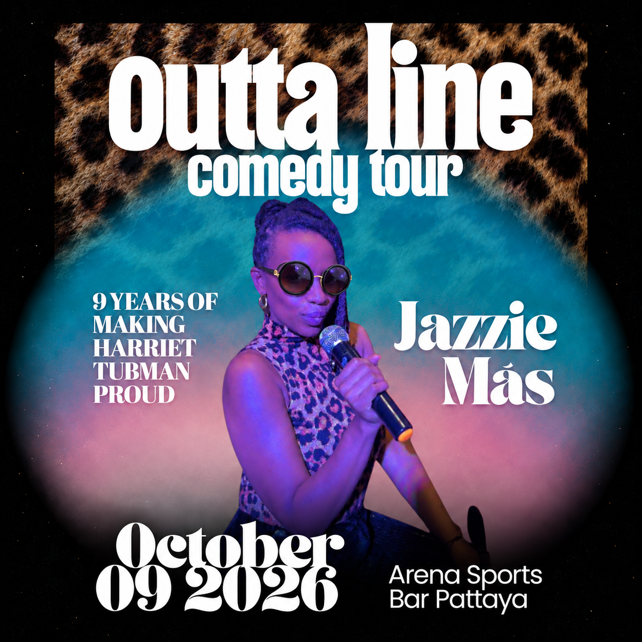 Outta Line Comedy Tour - Jazzie Mas Live in Pattaya 
