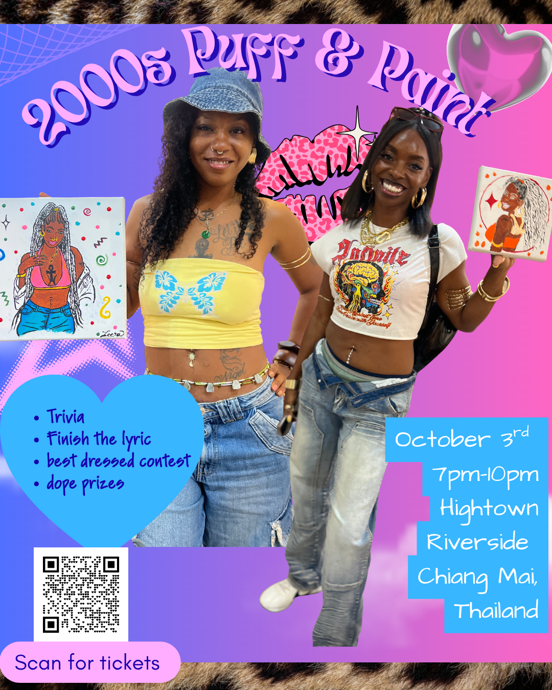 2000s Puff &amp; Paint - A Nite of Nostalgia 