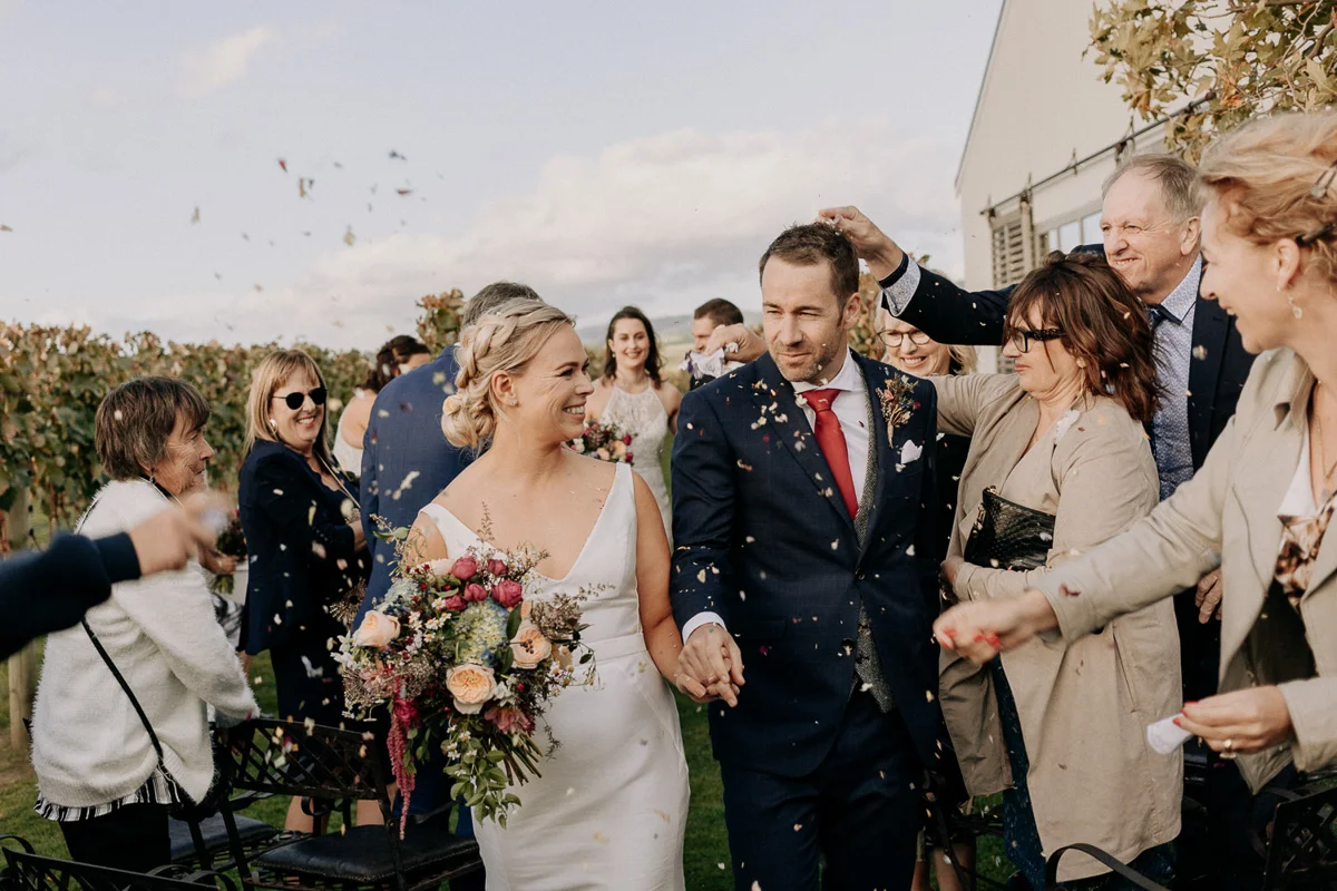 Real Wedding - Poppies Martinborough