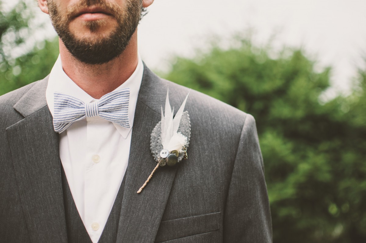 Bowtie and buttonhole