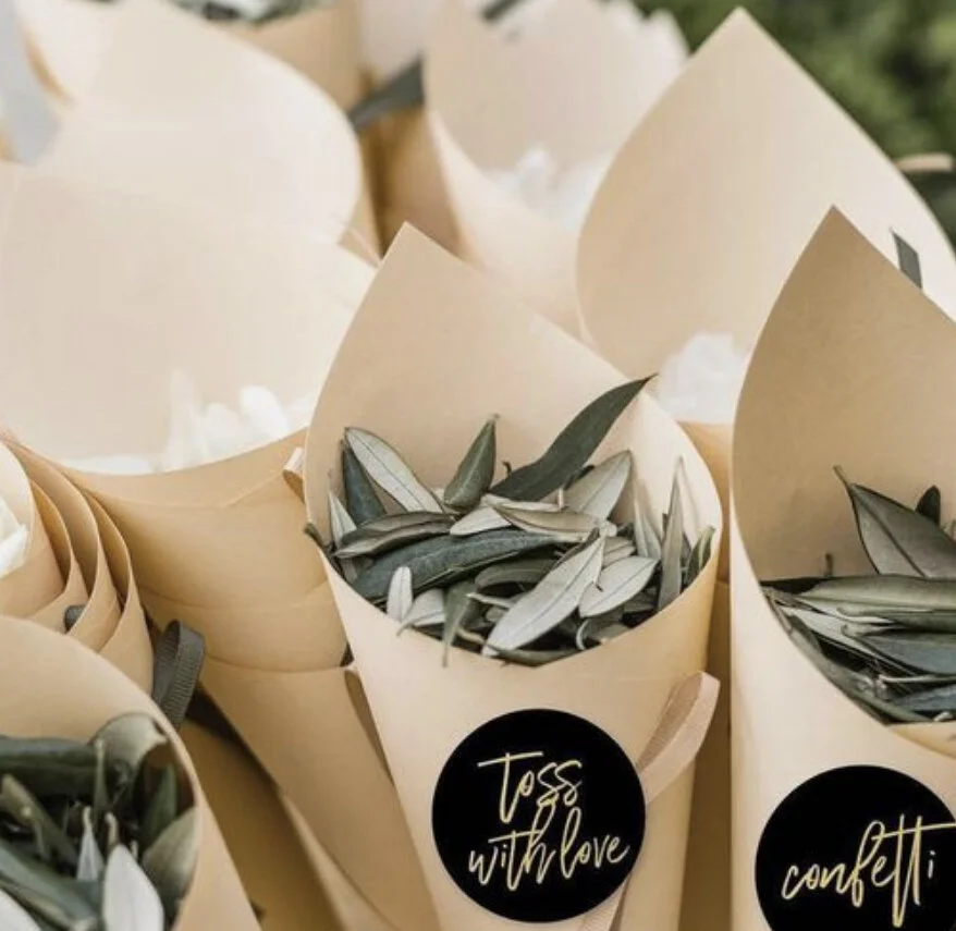 Ecofriendly confetti alternatives