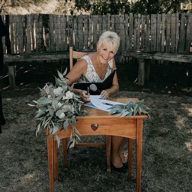 Taking time to choose the right celebrant is so important - they&rsquo;ll be standing alongside you during the ceremony, helping you with your vows, and signing that magical piece of paper that makes the whole thing official 🖊 ⠀⠀
Talk to your potent