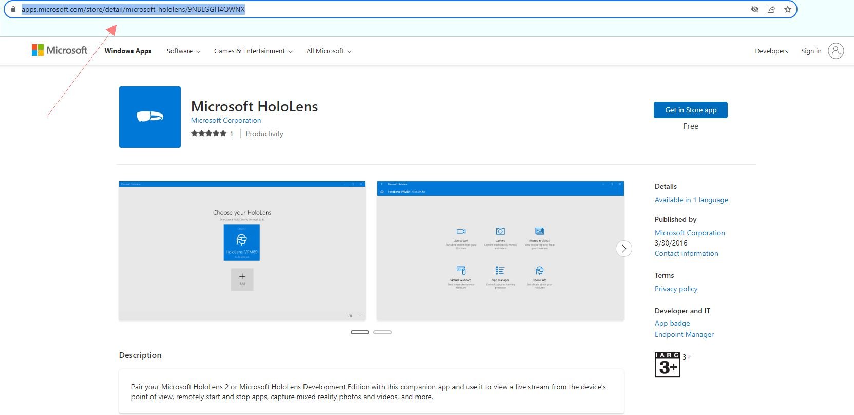 Installing Microsoft Store App on Work Laptop — Mi HSV