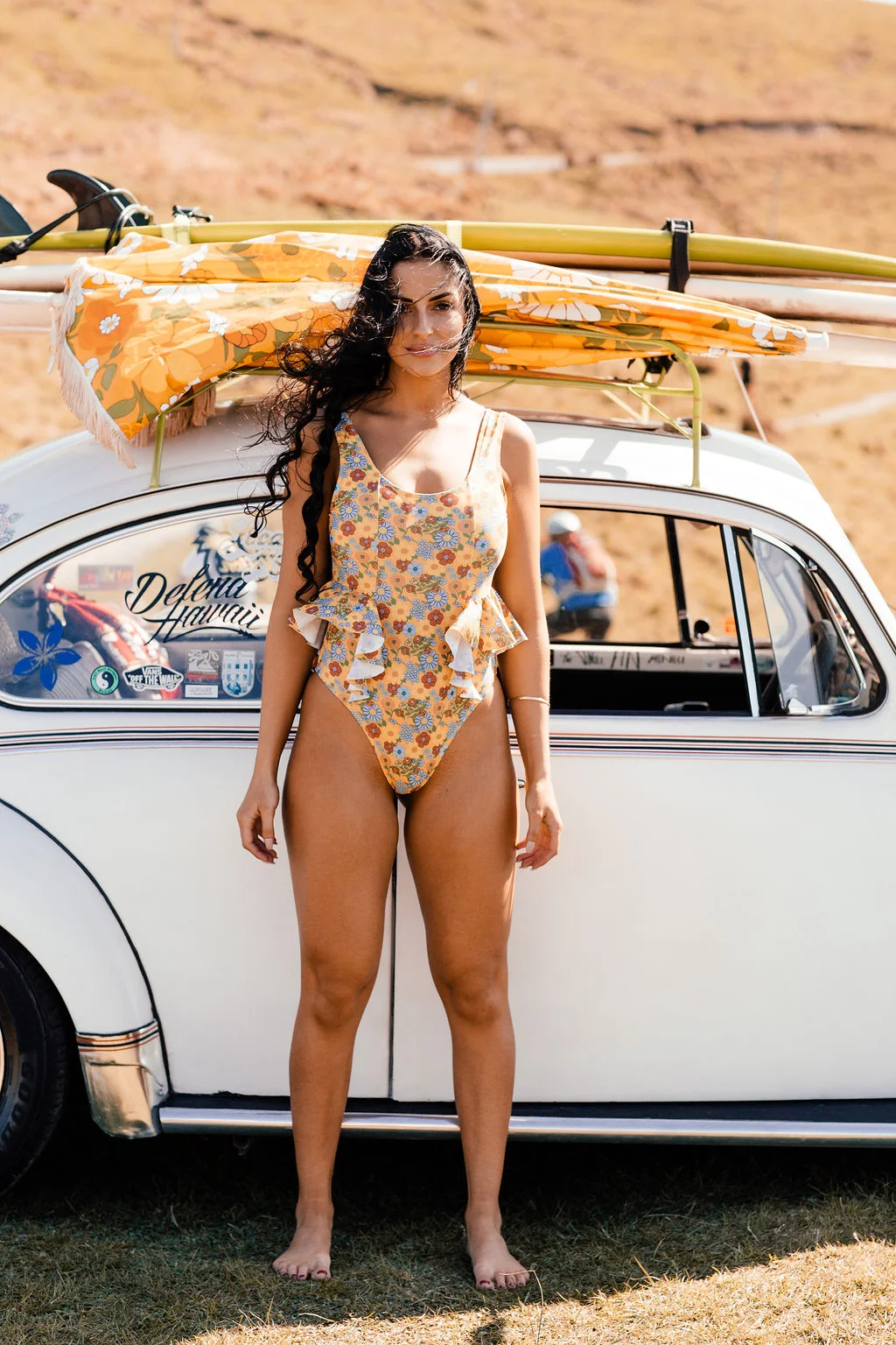 Frill One Piece -  Umbrella