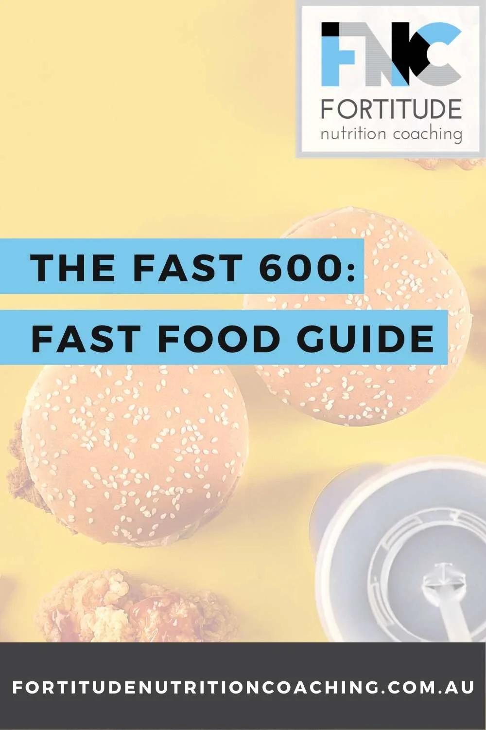 Fortitude Nutrition Coaching fast 600 guide