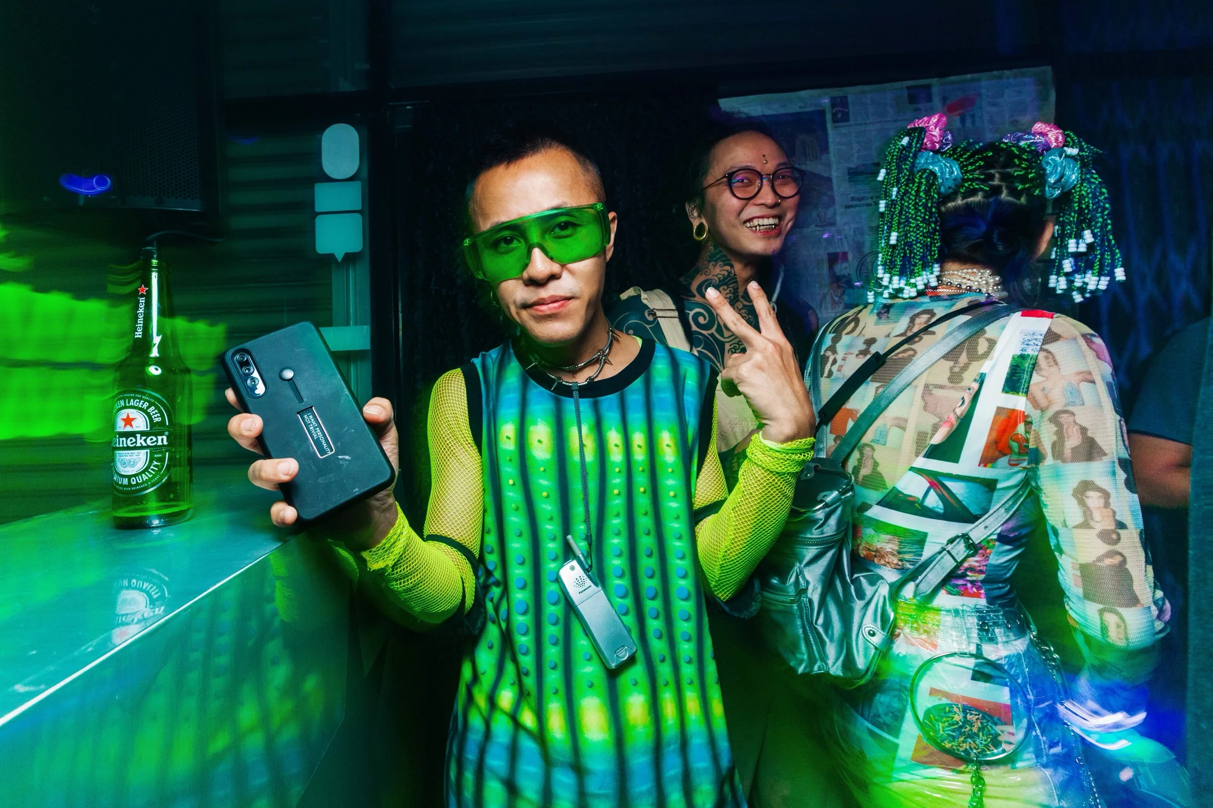  In Kuala Lumpur, guests had a great time experiencing the future at the kaleidoscopically inventive LAH’LAH’LAND’s 10th Anniversary Party 