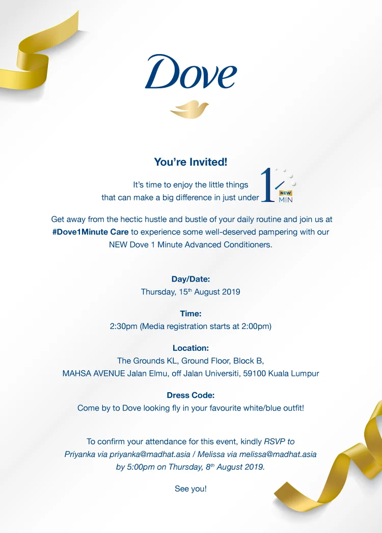 Enjoy the Little Things that Make a Big Difference and Pamper Yourself at the #Dove1Minute Care
