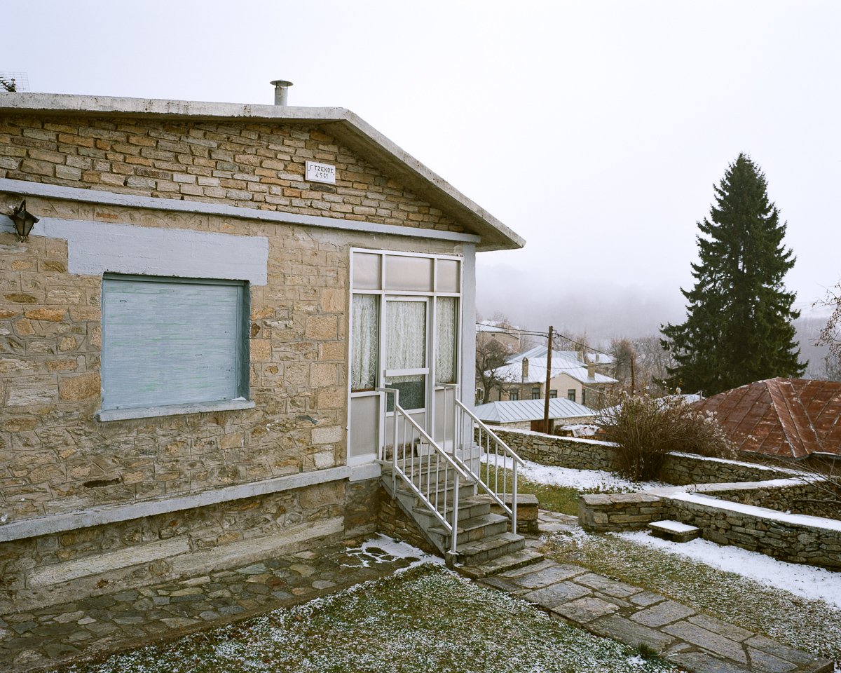 a house in nymfaio, northern greece, 2019