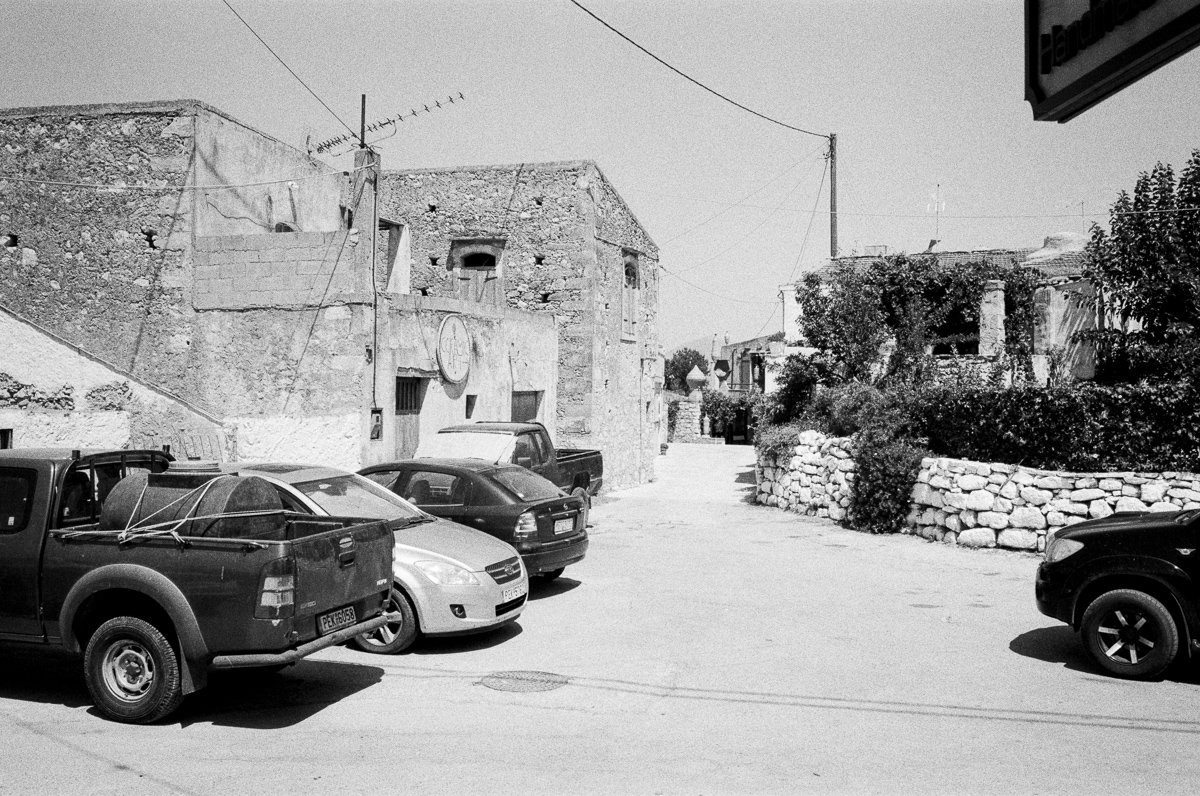 a far west scene at Margarites village, Rethymno