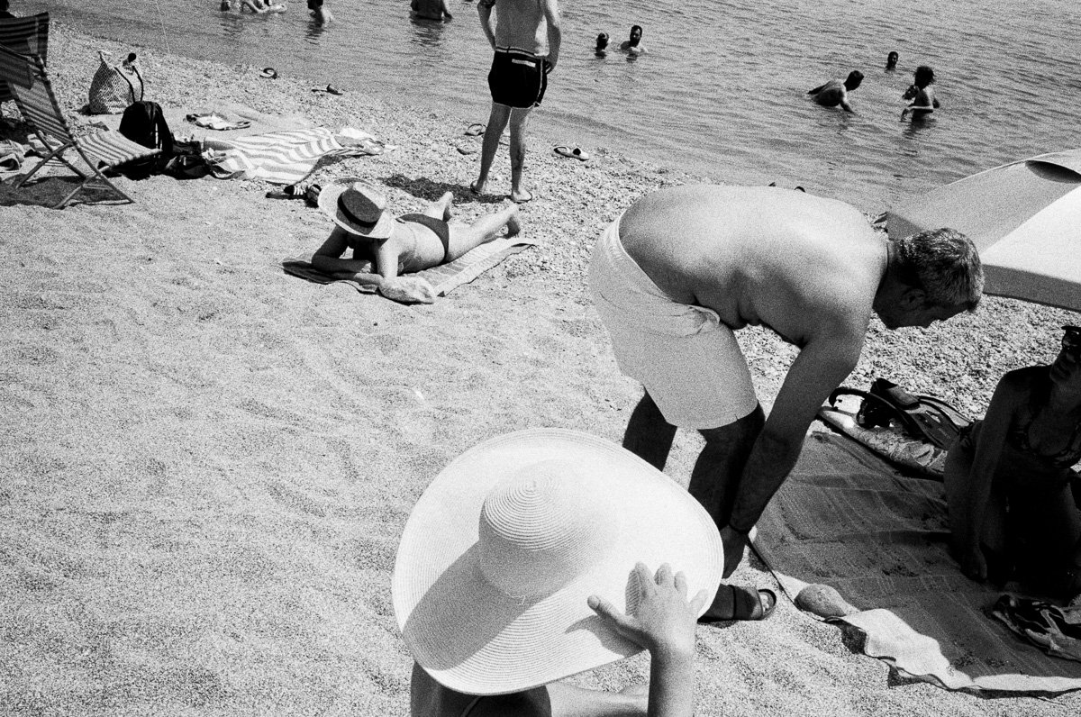 a hat, and other things, Souda beach, southern Rethymno