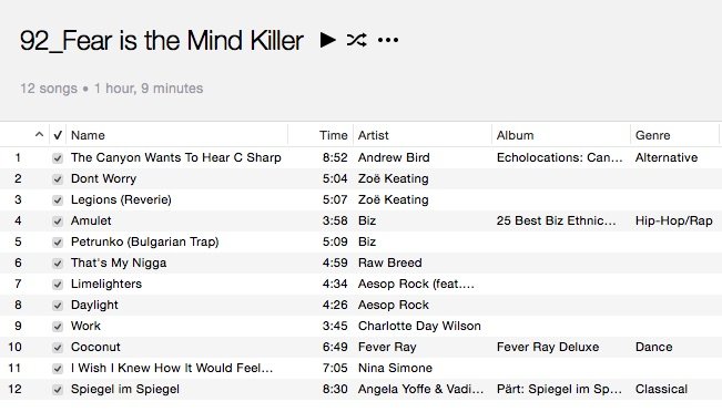 33_Fear is the Mind Killer