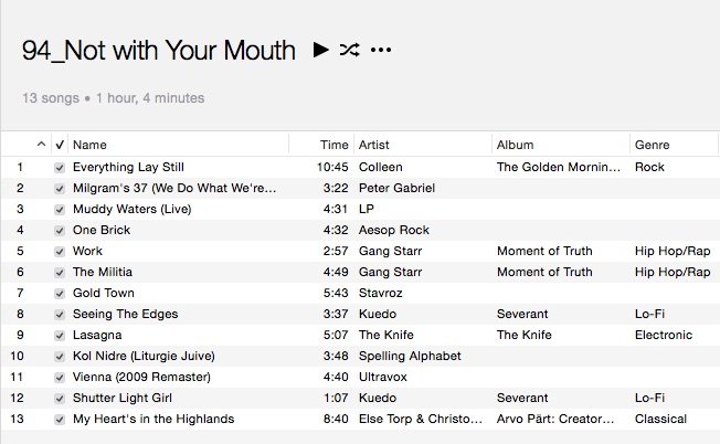 35_Not with Your Mouth