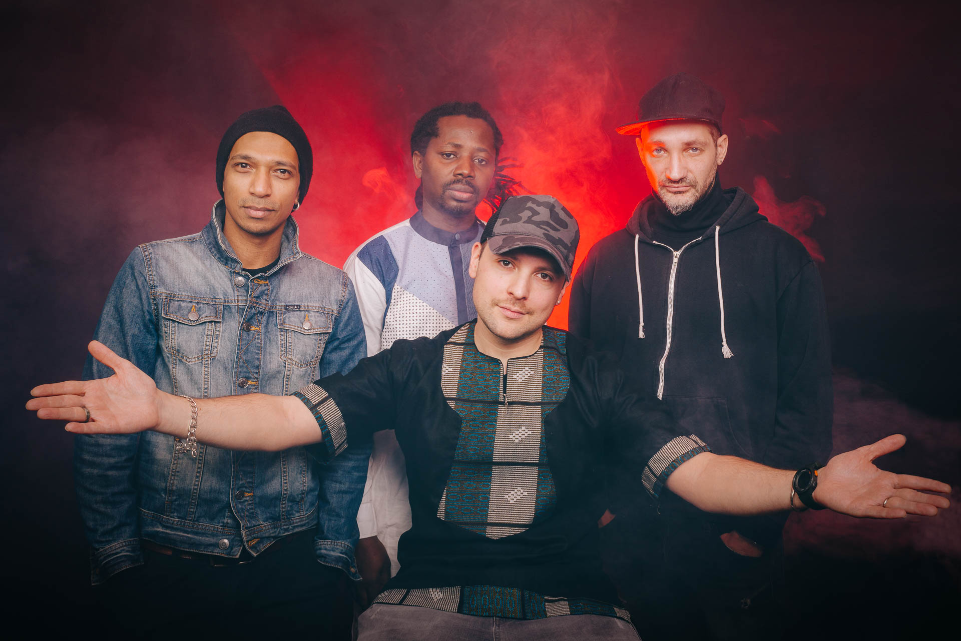 Maciek Lasserre, Gaston AKA Bandimic, Maxime Zampieri & Stéphan