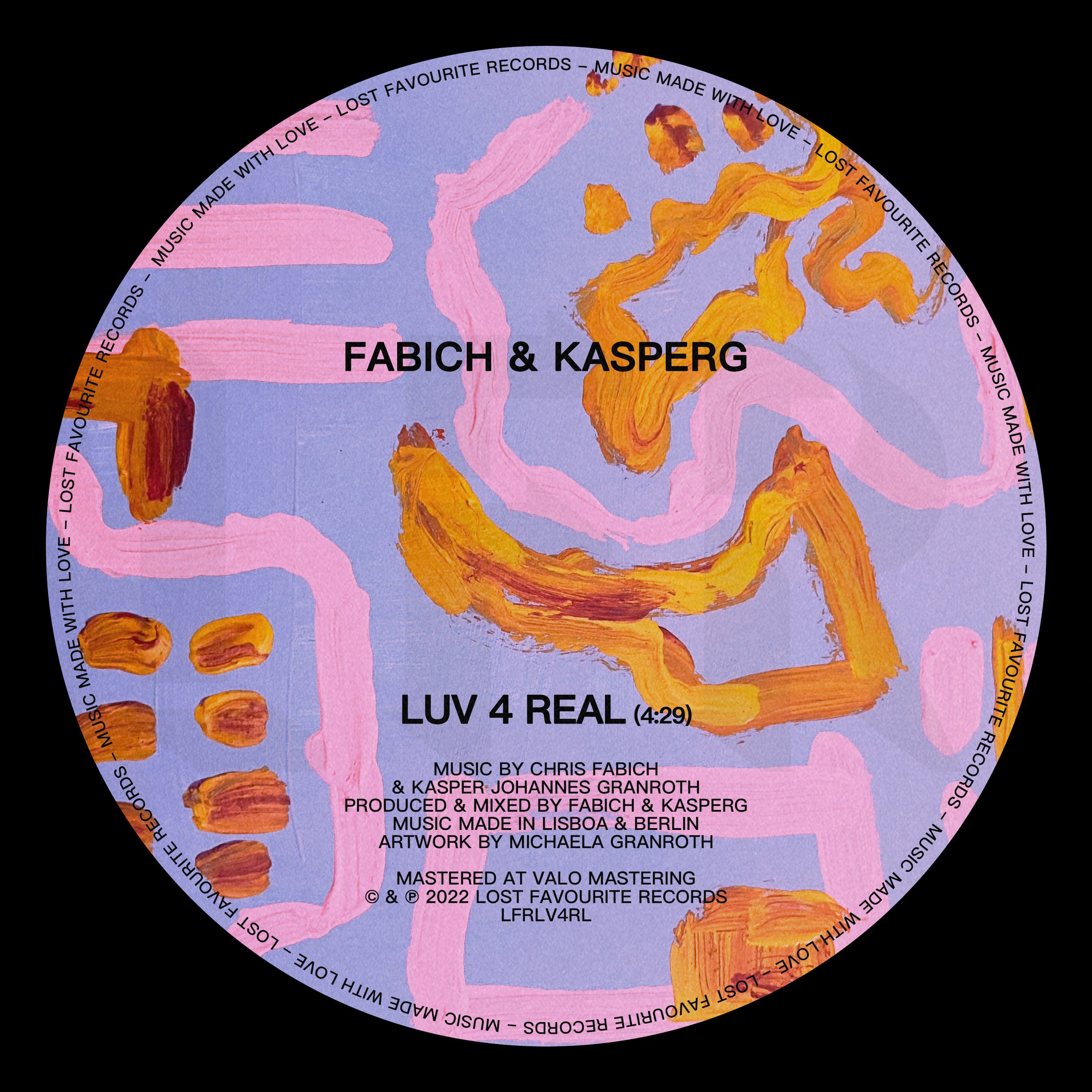 Fabich &amp; KASPERG - Luv 4 Real 