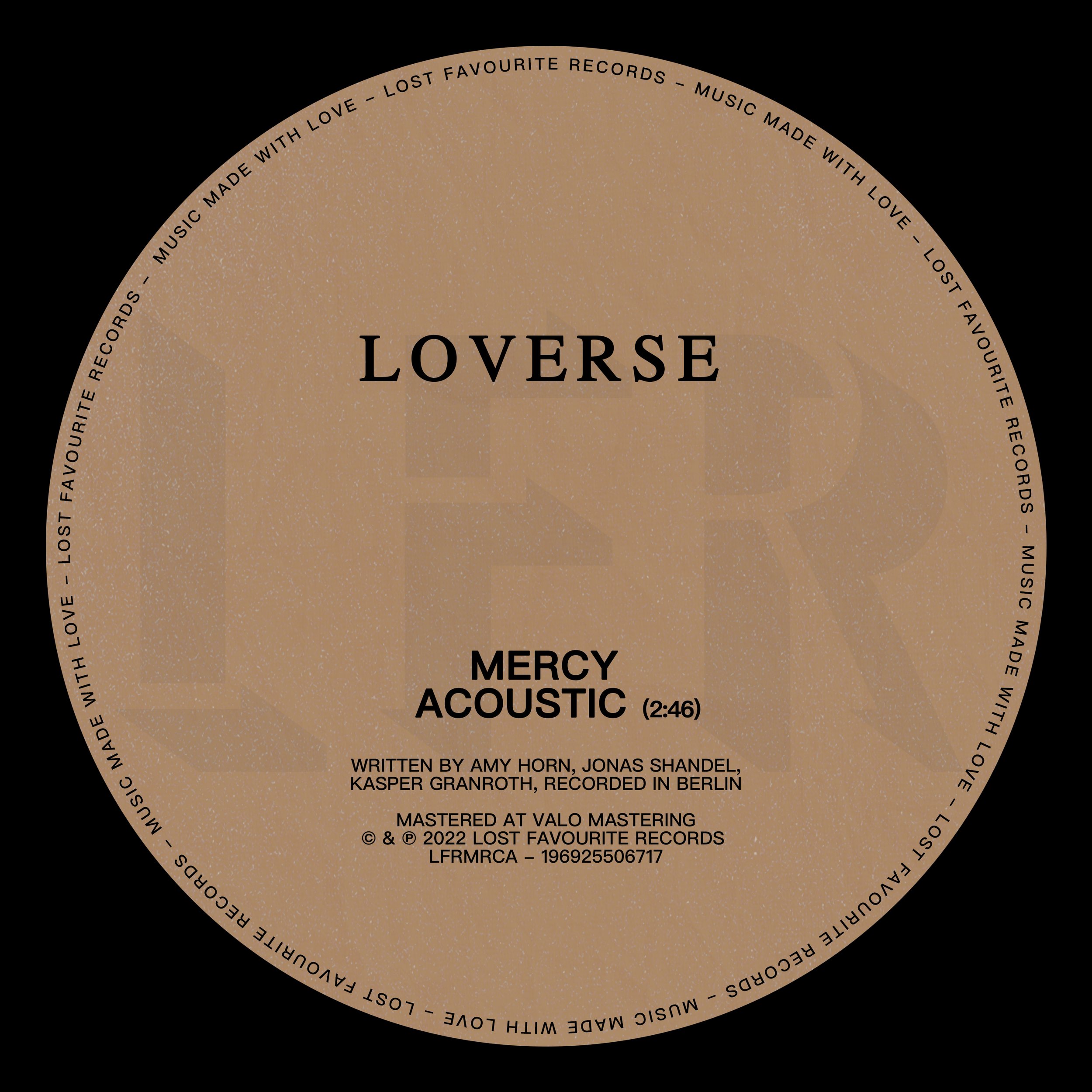  Loverse - Mercy (Acoustic) 