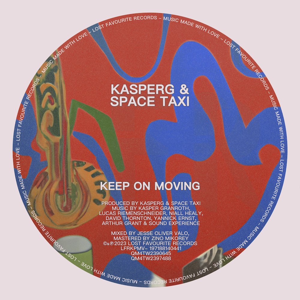  KASPERG &amp; Space Taxi - Keep On Moving 