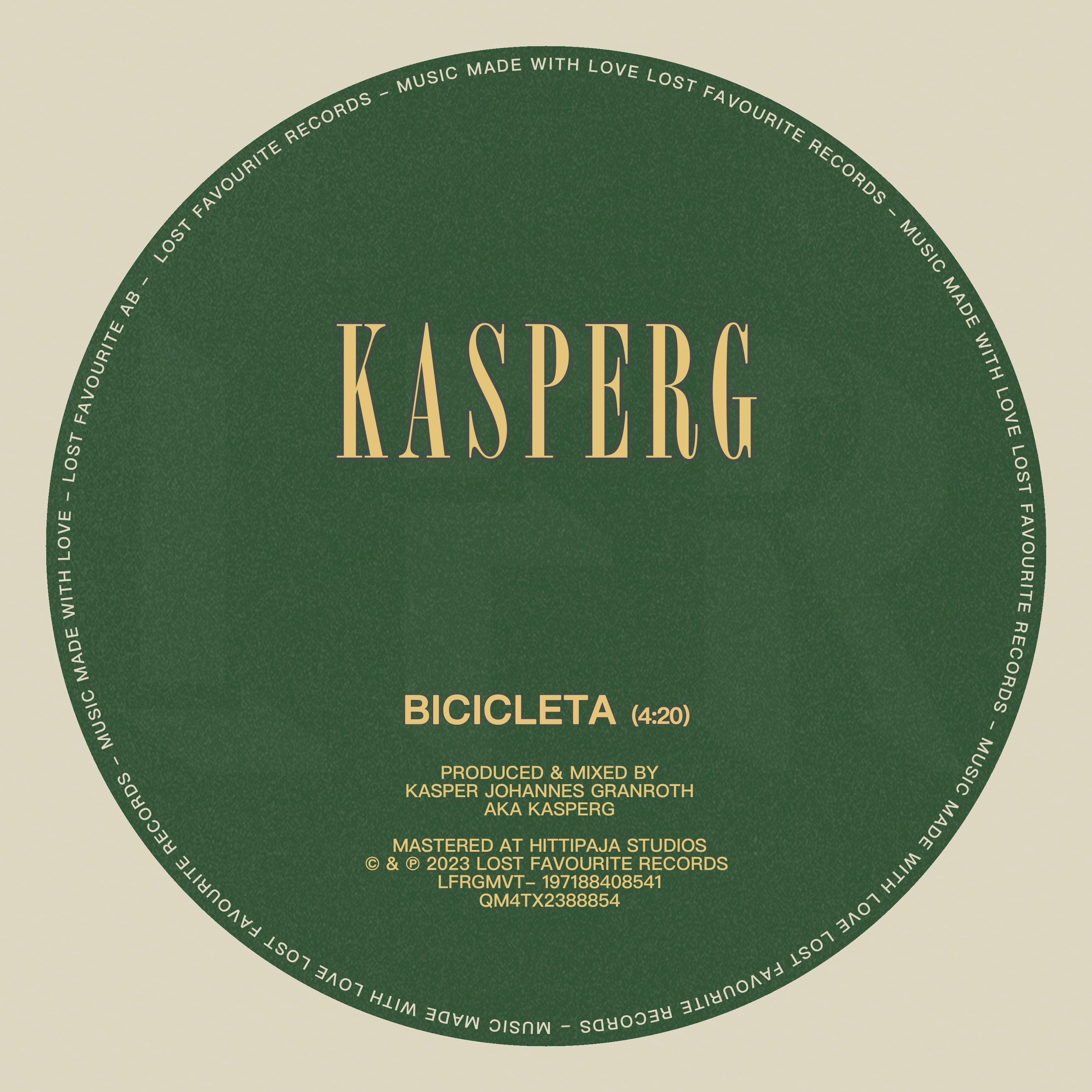  KASPERG - Bicicleta 