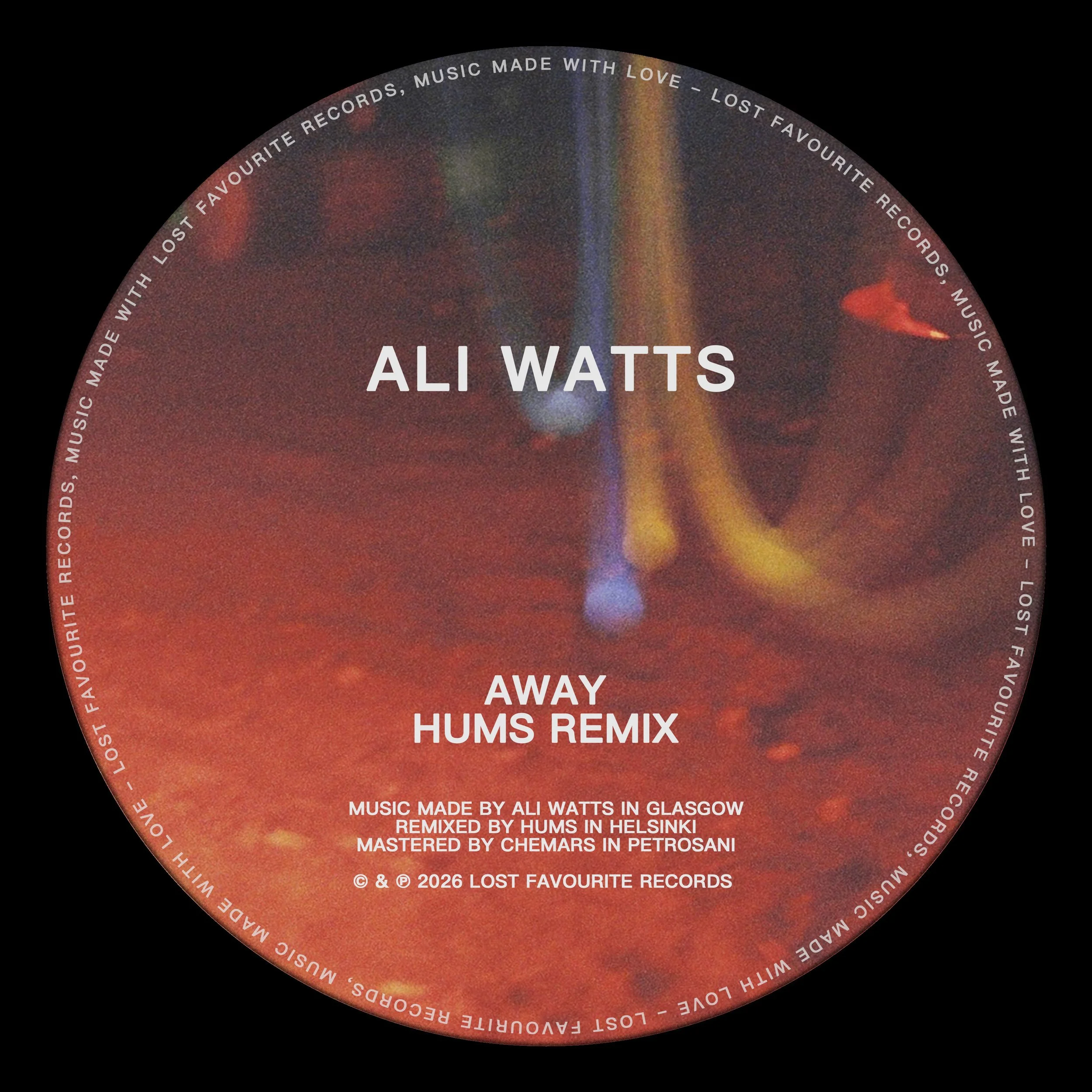  Ali Watts - Away (HUMS Remix) 