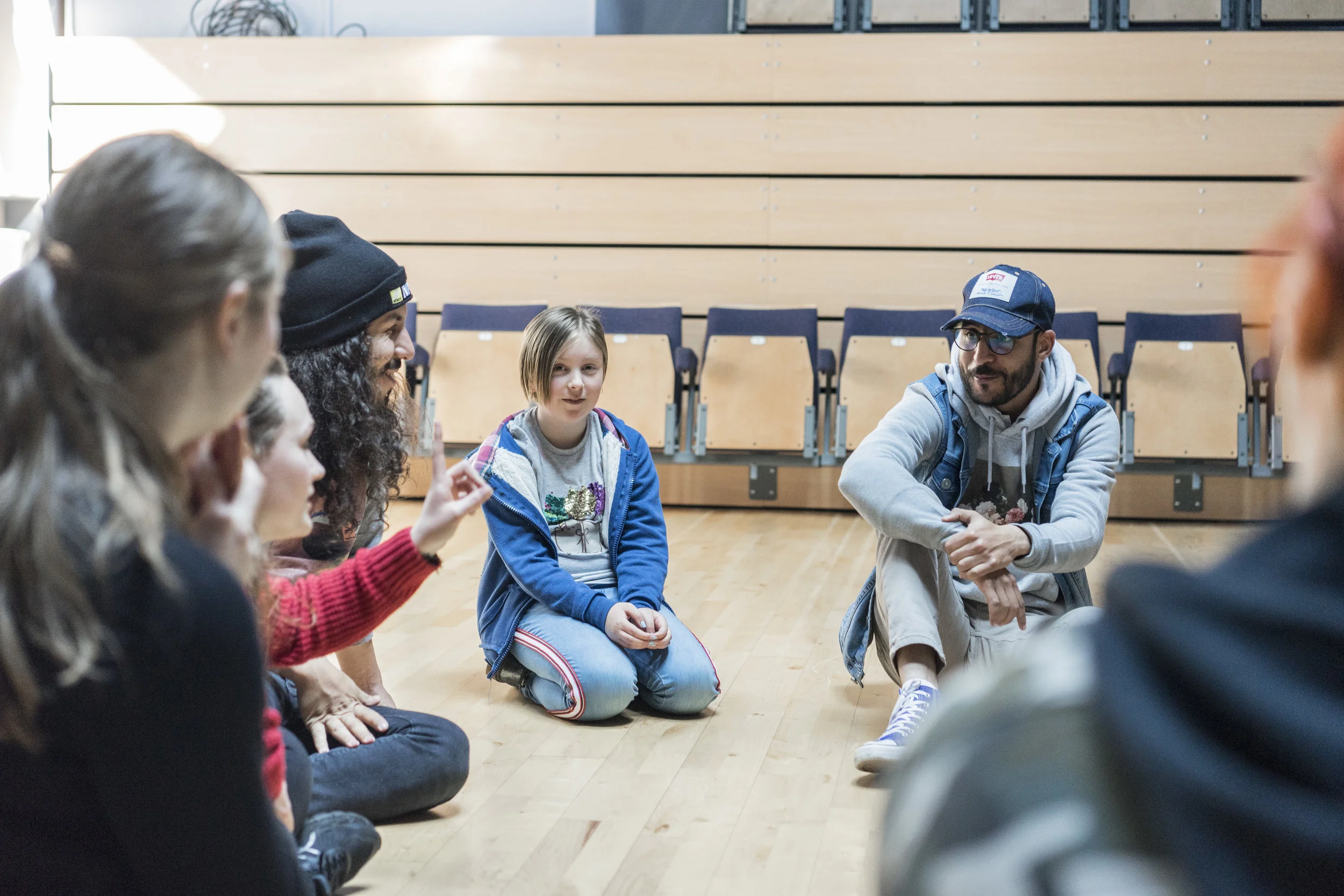 Workshop at CatStrand Image © Tonje Gulbaek Barstad