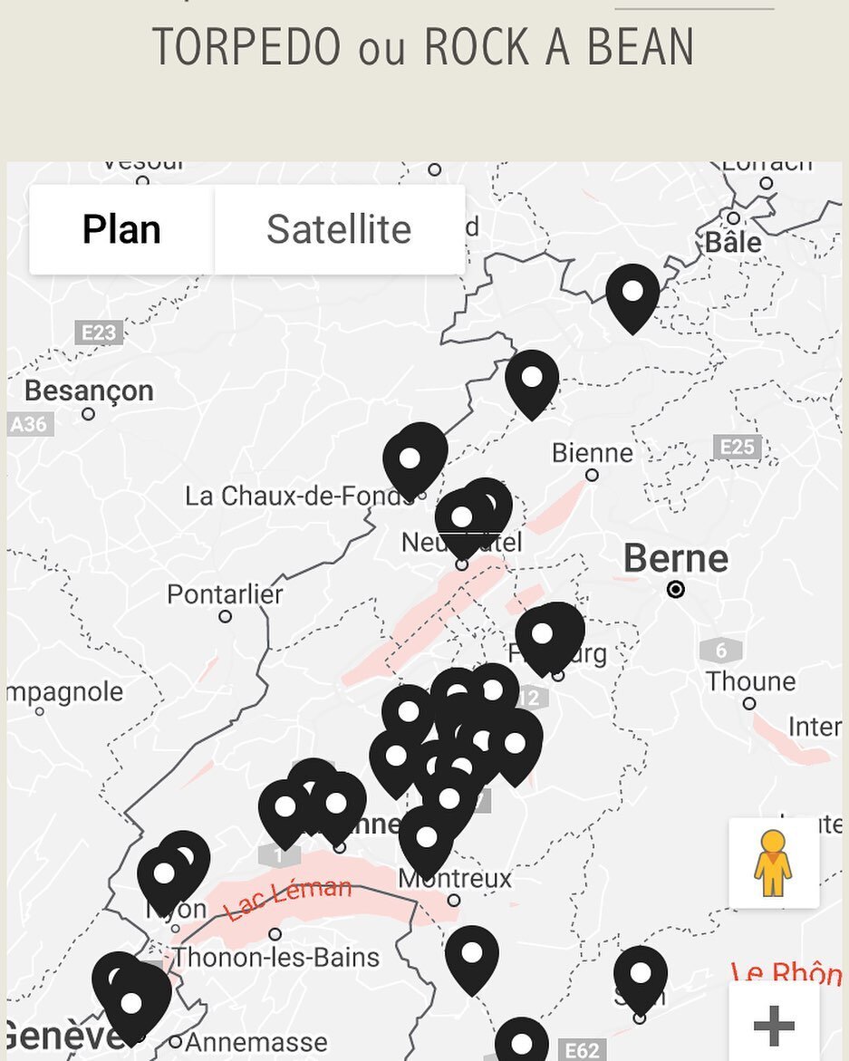 Notre carte interactive de boutiques, caf&eacute;s et restaurants proposant nos caf&eacute;s est Live! Trouvez votre voisin! // Our reseller, restaurant and caf&eacute;s digital map goes Live! Find your neighbour! #neverrunoutofcoffee #jamaissanscaf&