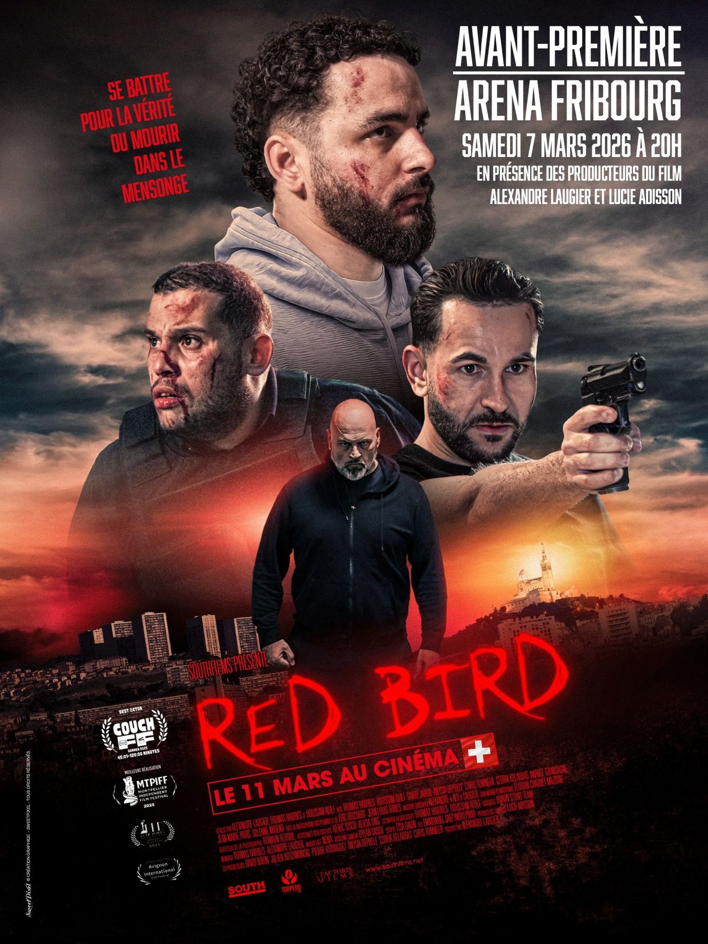 Avant-Premiere au cin&eacute;ma Arena Fribourg Samedi 8 mars 20h, en pr&eacute;sence du r&eacute;alisateur et des producteurs, pour r&eacute;pondre &agrave; toutes vos questions.
R&eacute;servez vos places ici: https://www.arena.ch/fr/fribourg/progra