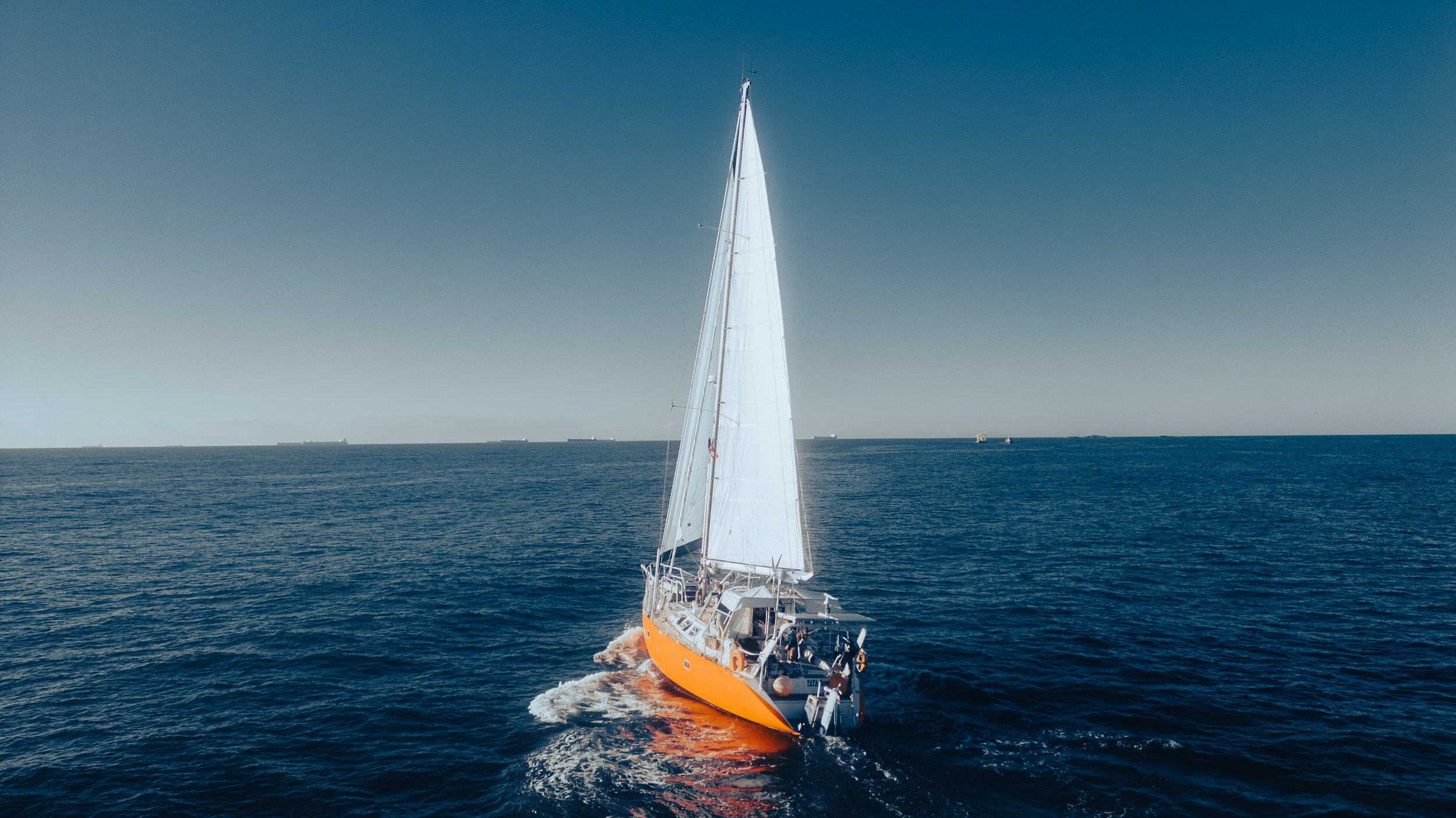 Voilier Navigateur naviguant