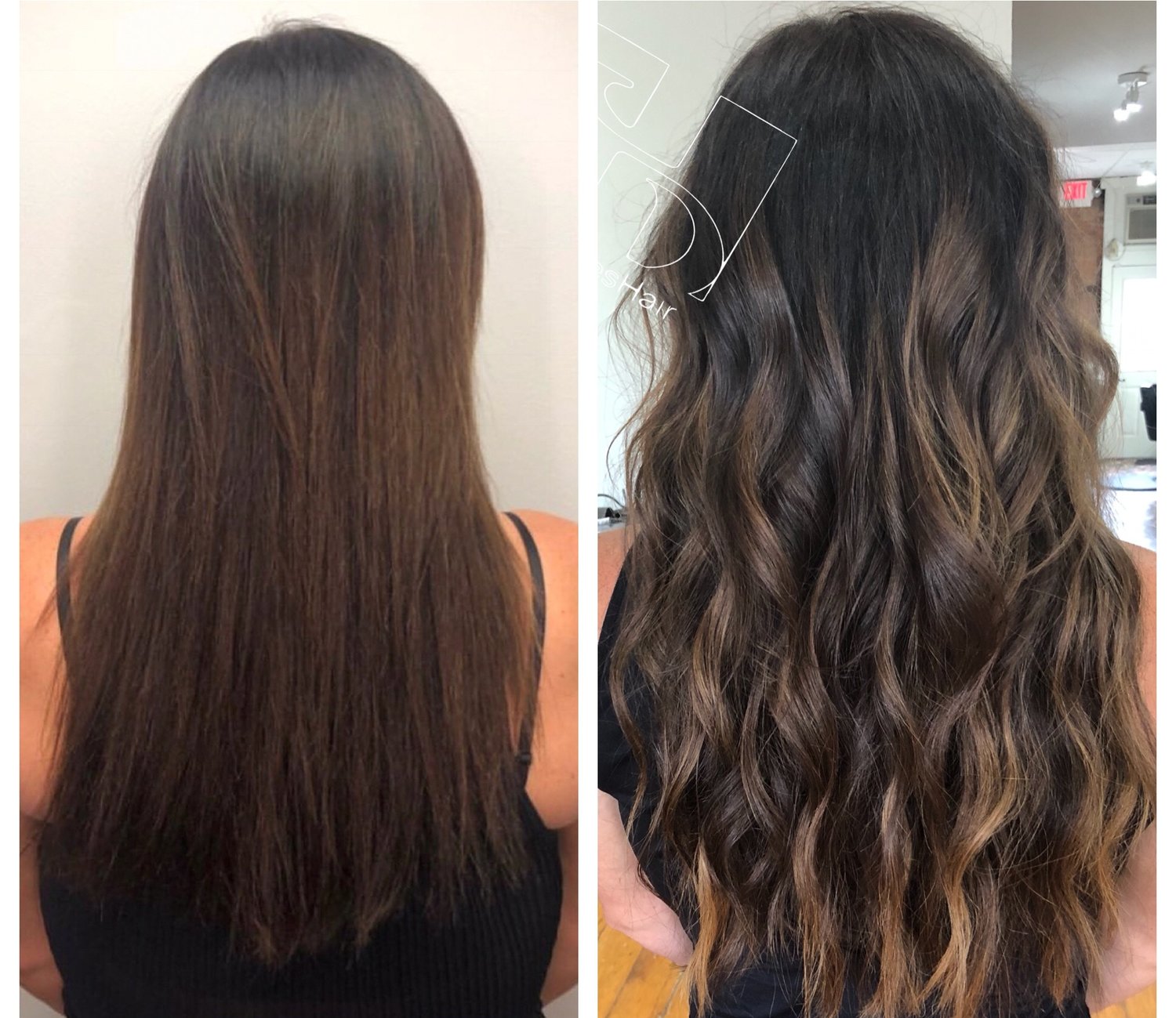 Before & After — Natural Beaded Rows™ Hair Extensions | Jodi Does Hair