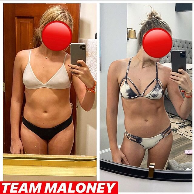 Body transplant alert 🚨 .
.
Today&rsquo;s before and after picture is of my Online Client @shelby.herbst 🔥💪. Shelby and I started by setting some short term goals. Her goal was to tone up / lean out without losing to much weight. She did just that