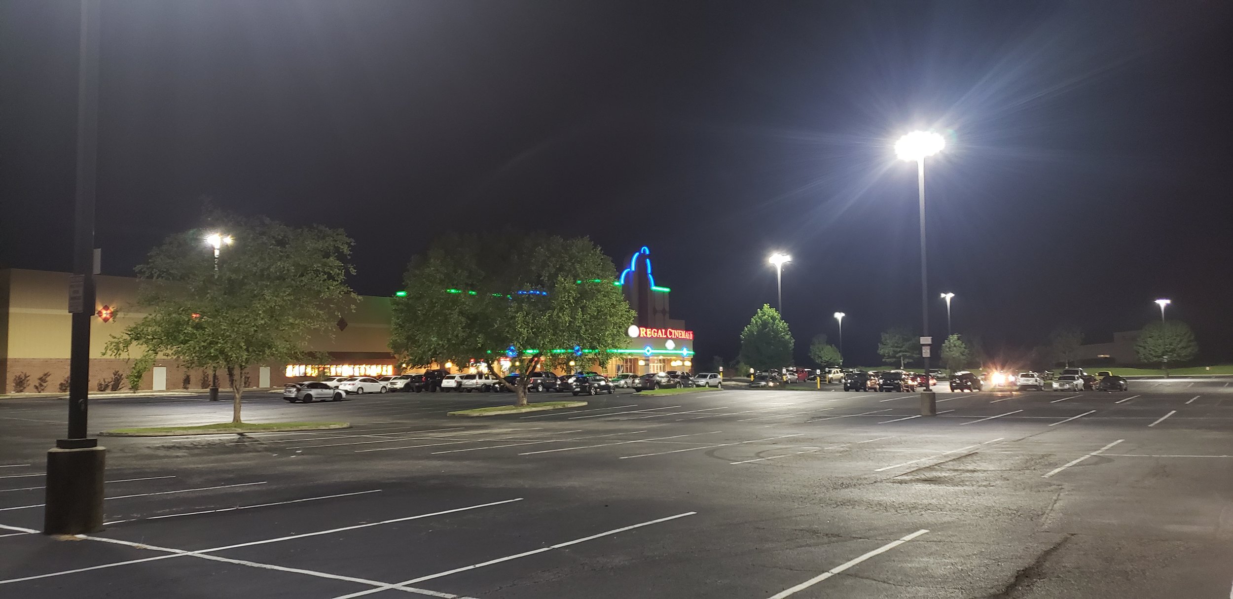 Regal Cinema (Parking Lot Lights)