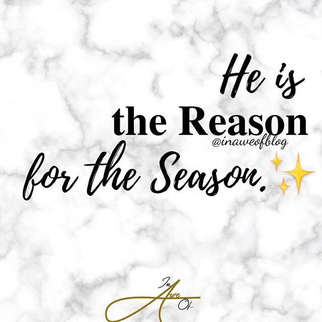 ... And He will be called Wonderful Counselor, Mighty God, Everlasting Father, Prince of Peace. - Isaiah 9:6 🙏🏾🙌🏾⁣
⁣
#InAweOf... the birth of my Savior. 💜✨