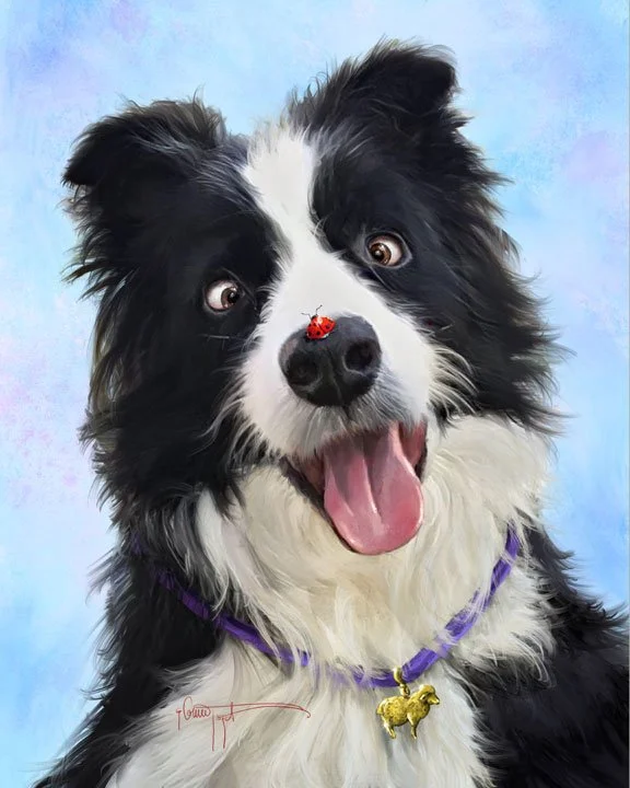 Custom Pet Portraits From Your Photos — Awesome Pet Portraits by