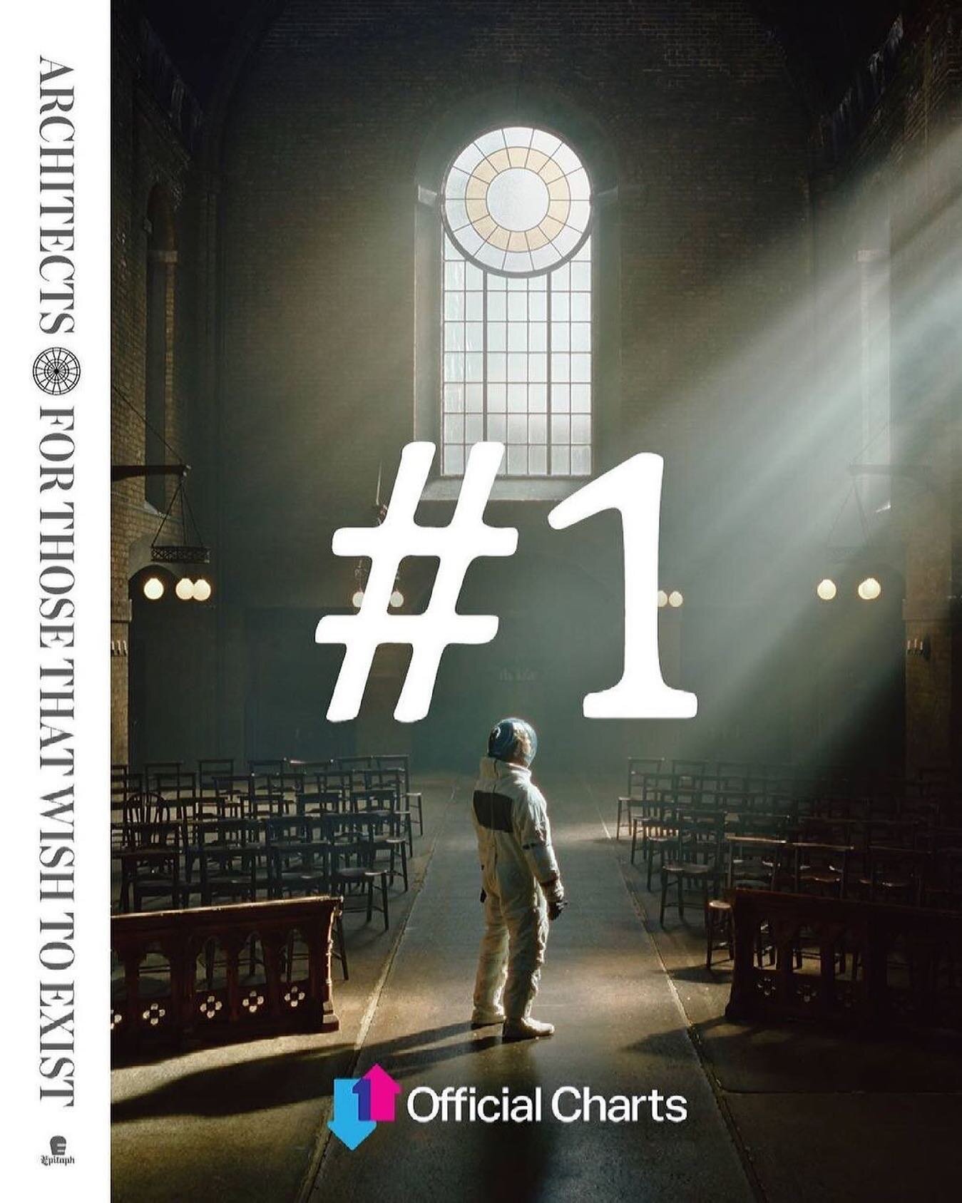 THEY DID IT! ⁣
⁣
Massive congratulations to the mighty @architects for reaching the Number One spot with #FTTWTE. Number One on their ninth studio album is an immense achievement! It is a bold and beautiful record and we are beyond honoured to have p