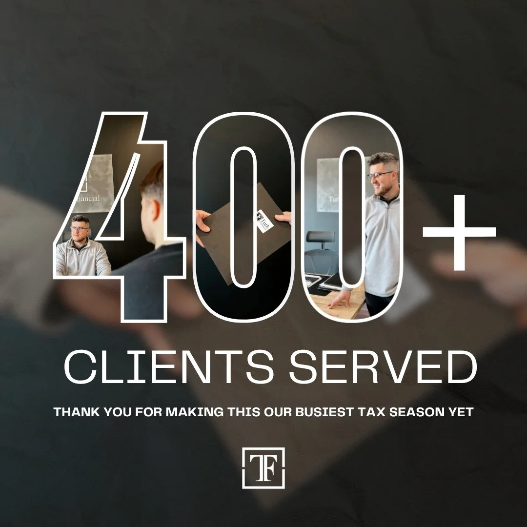 You showed up for us&mdash;and we showed up for 400+ of you 🔥 Thank you for making this our busiest tax season yet. We&rsquo;re proud to have served so many amazing clients this year.

We are officially booked through the April 15 deadline 🙌 If you