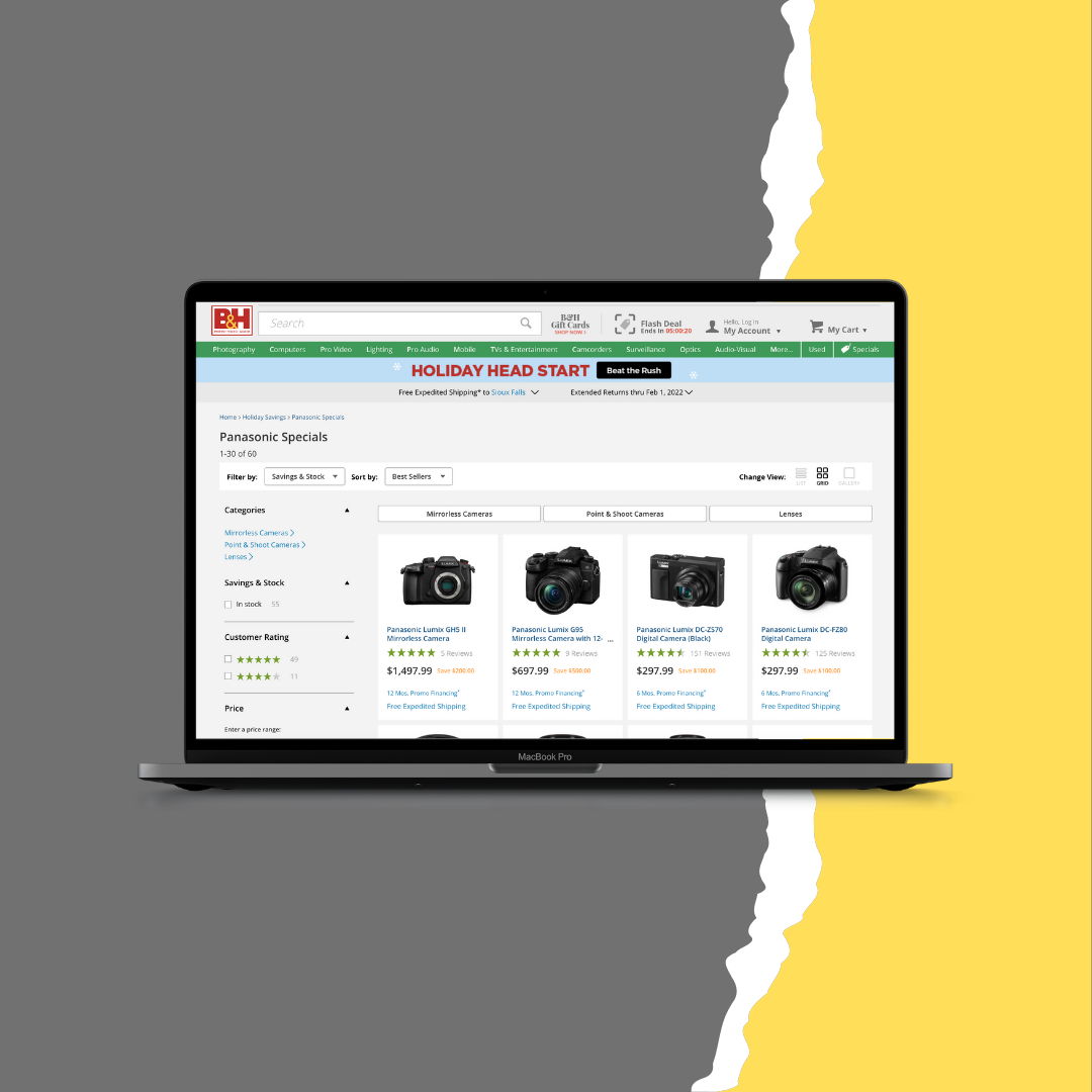 Deals on Lumix cameras and lenses gh5 s5