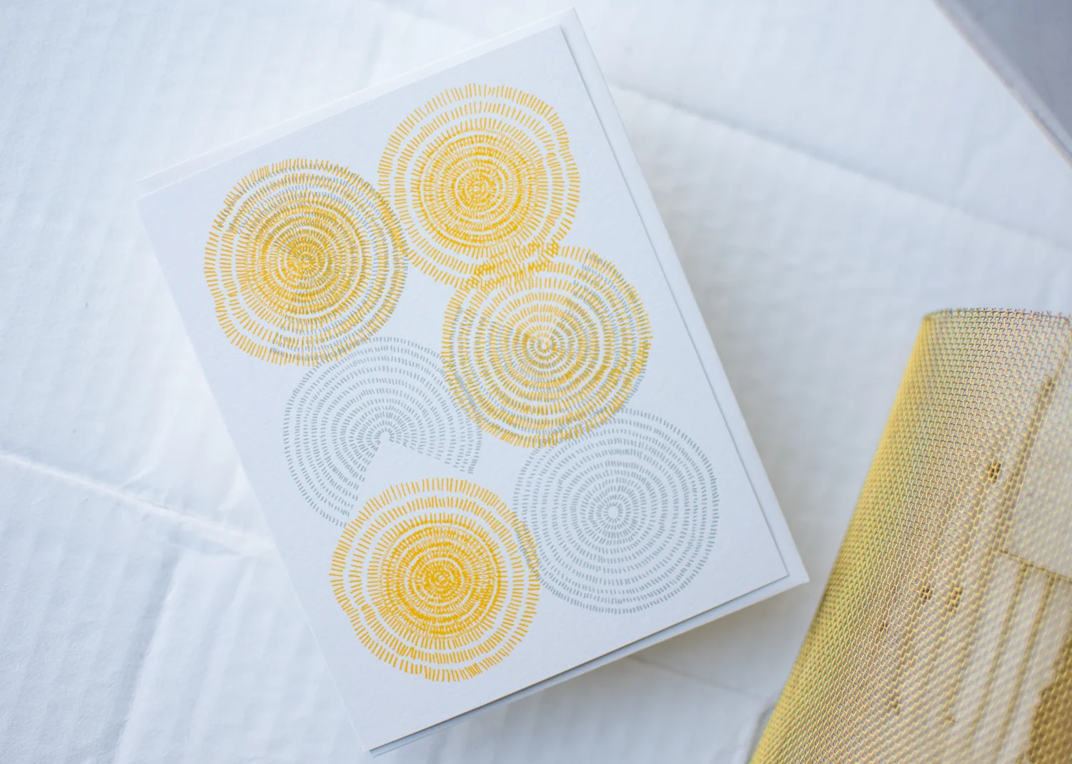 Sun-kissed Letterpress Notecard — The Era Press