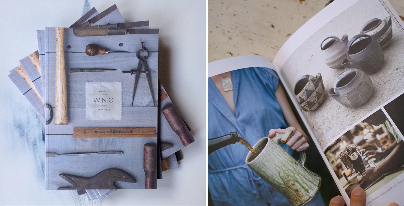 Made in WNC branding and catalog design