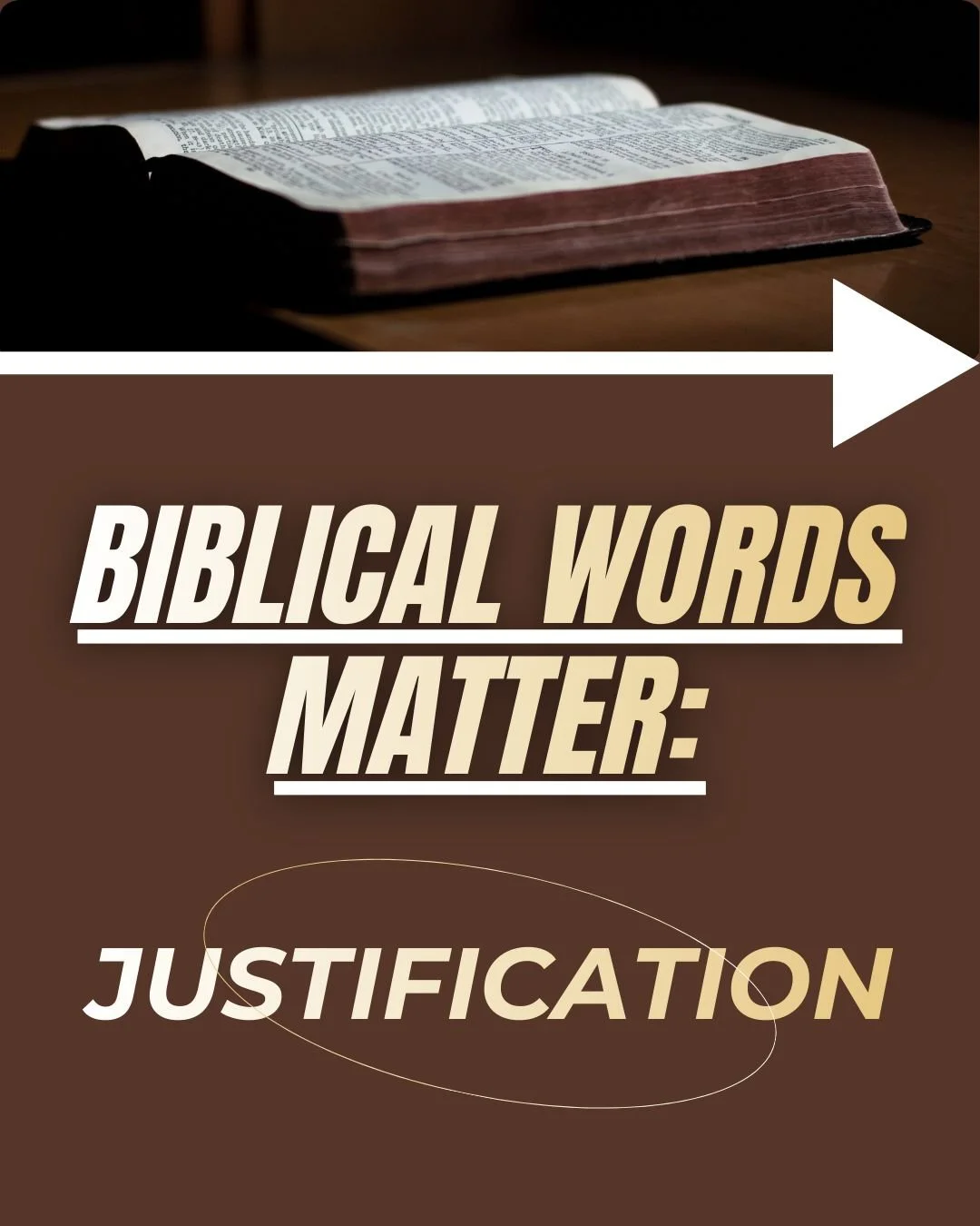 ICYMI: Justification = A Fresh Start. 🧼 Our Student Minister Jacob broke down the &quot;J-word&quot; this week! It&rsquo;s not about pretending you&rsquo;re perfect; it&rsquo;s about being declared free. Swipe to see how Jesus moves you from guilty 