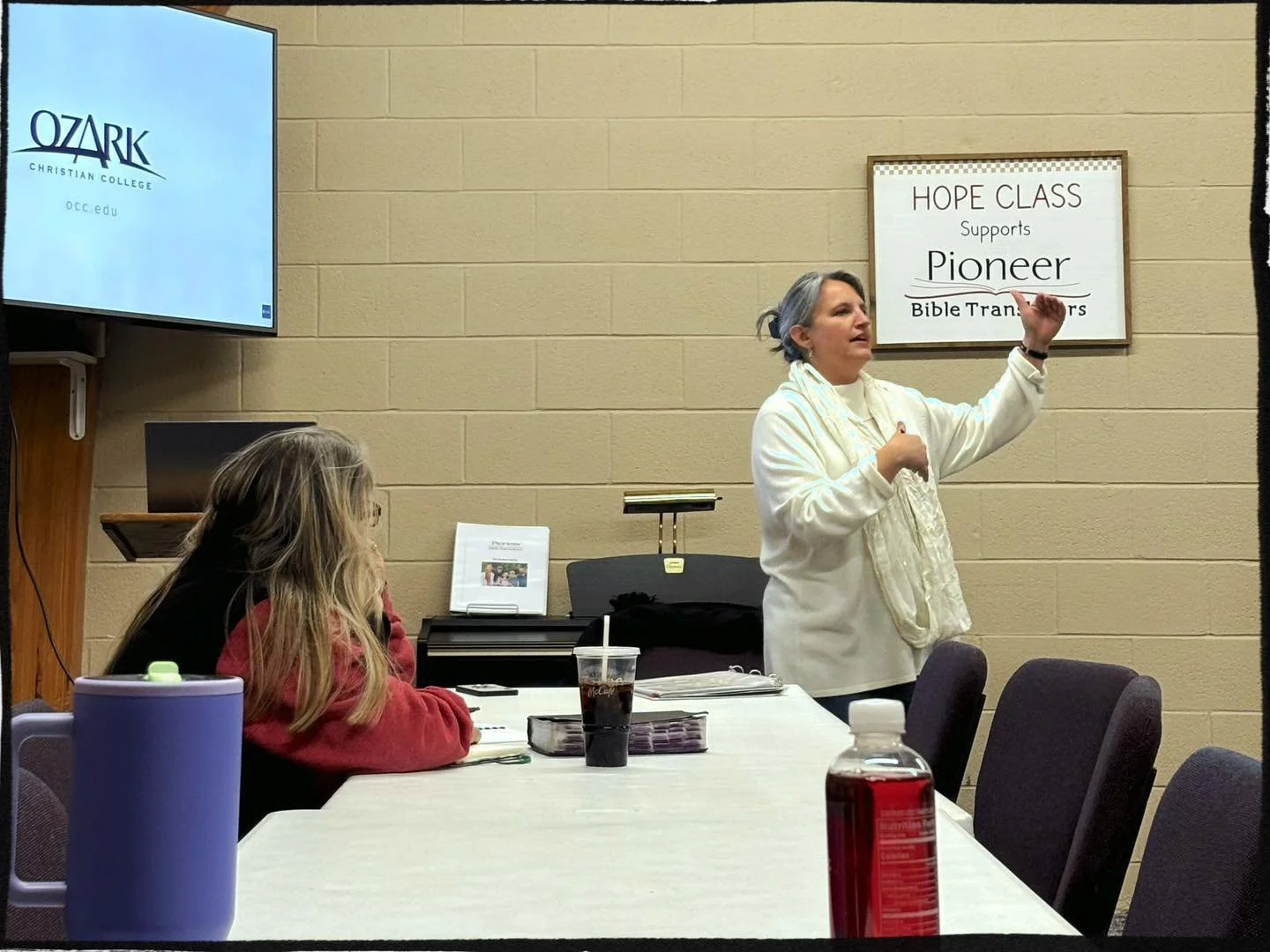 Tonight was the first night of our Wednesday Night Ladies Bible Study, and it was a huge success! If you missed it, don't worry&mdash;you can still jump in next week.

Join us at either study session:

&bull; Wednesdays @ 6:00 PM
&bull; Tuesdays @ 9: