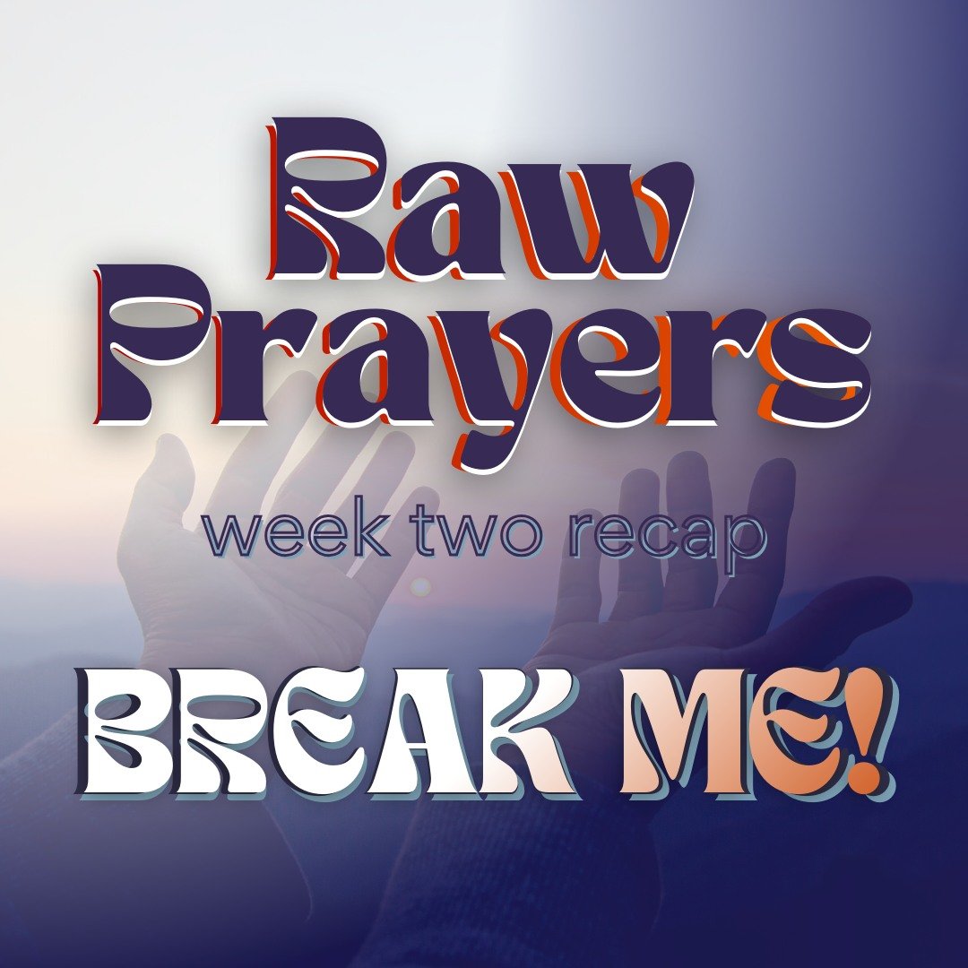 ICYMI: We&rsquo;re leaning into the "dangerous" prayers. ⚠️

Most of us pray for God to fix our problems, but what if the real breakthrough starts when we ask Him to break us?

Sunday&rsquo;s message was a raw look at Psalm 51 and Mark 14&m