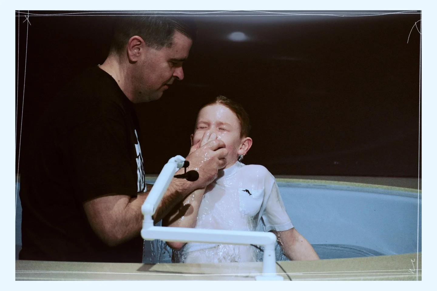 Our hearts are overflowing as we praise God for calling upon the heart of Noah Farthing! Noah chose to commit his life to Christ today, and his public declaration of faith through baptism is a reason to praise. Another soul belongs to the Lord!

We a